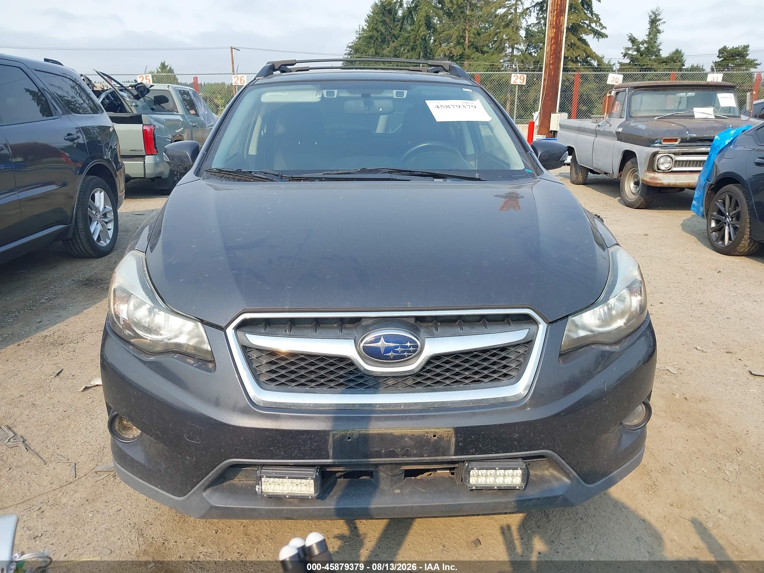 2015 Subaru Xv Crosstrek 2.0i Limited Gray vin: JF2GPASC3F8252487