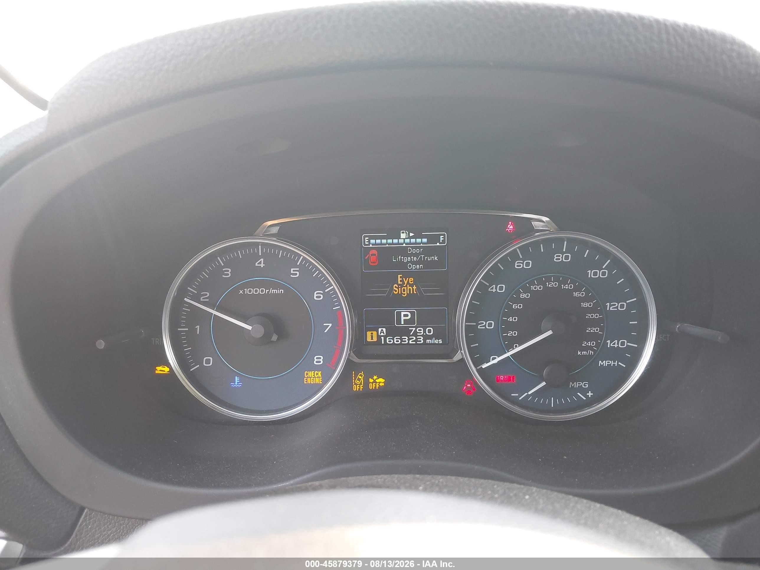 2015 Subaru Xv Crosstrek 2.0i Limited Gray vin: JF2GPASC3F8252487