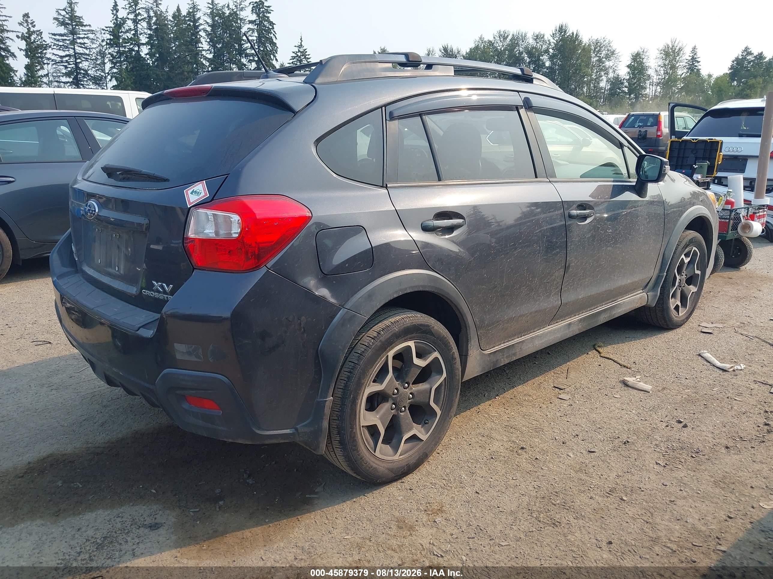 2015 Subaru Xv Crosstrek 2.0i Limited Gray vin: JF2GPASC3F8252487