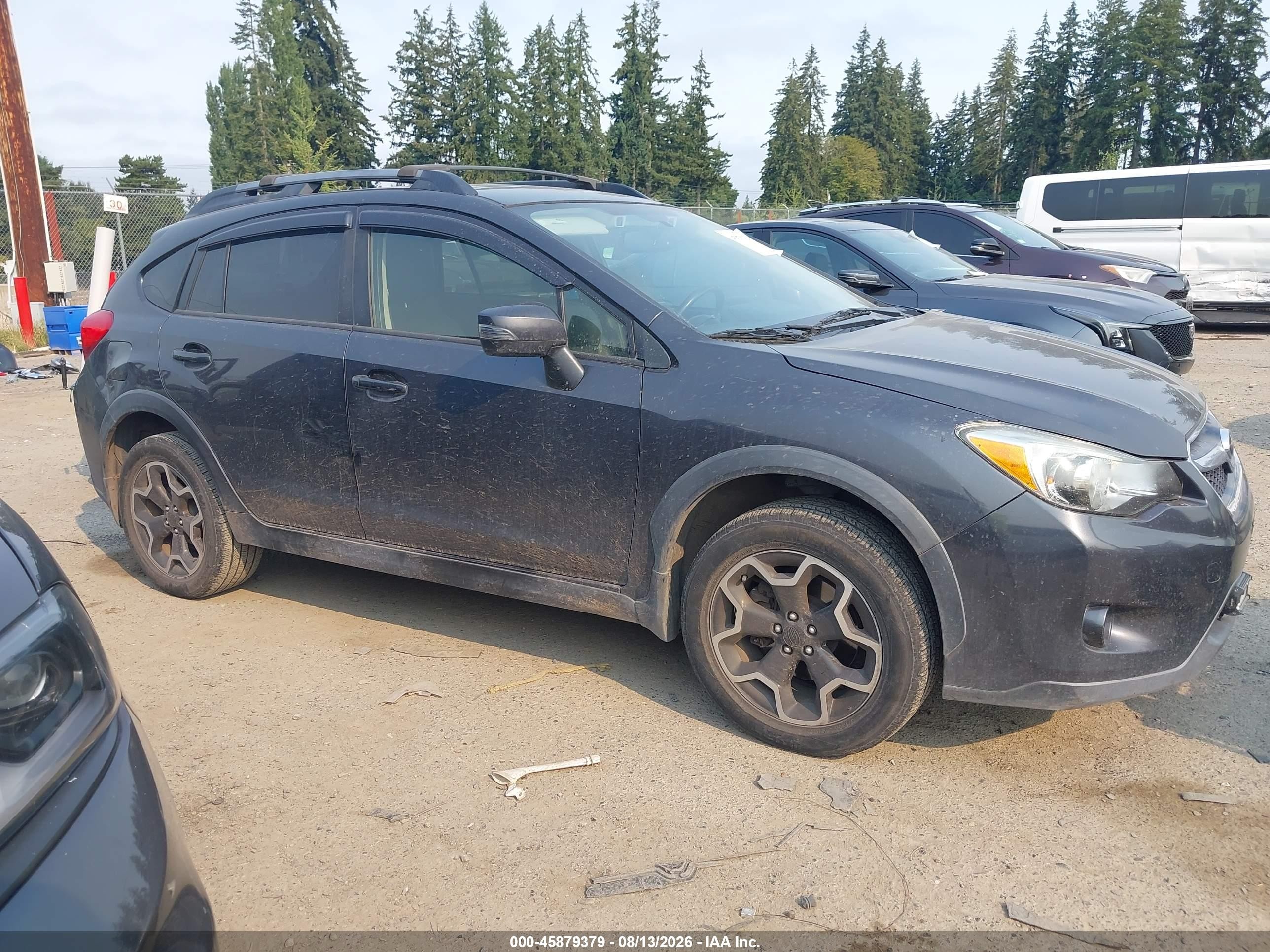 2015 Subaru Xv Crosstrek 2.0i Limited Gray vin: JF2GPASC3F8252487