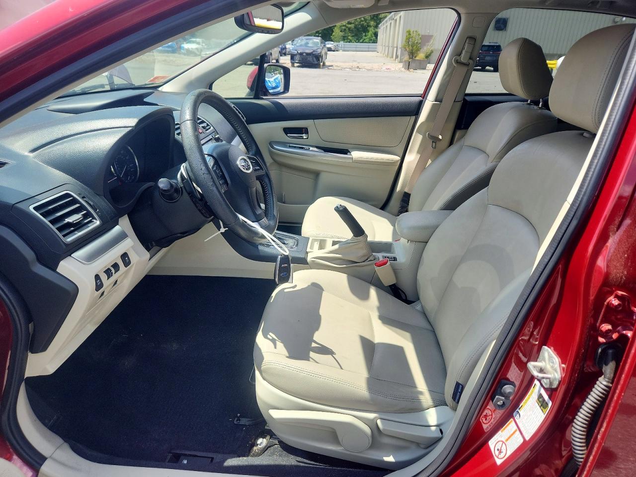 2015 Subaru Xv Crosstrek Sport Limited Burgundy vin: JF2GPASC3F8315877