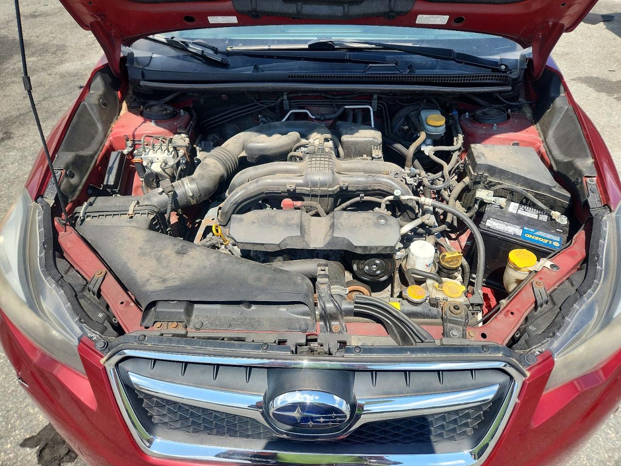 2015 Subaru Xv Crosstrek Sport Limited Burgundy vin: JF2GPASC3F8315877