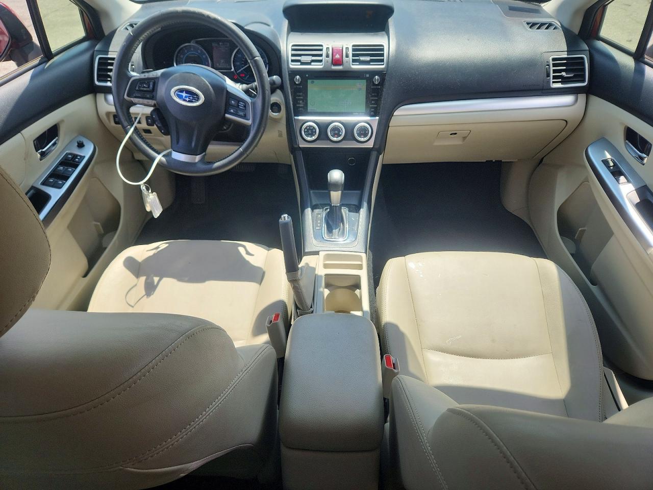 2015 Subaru Xv Crosstrek Sport Limited Burgundy vin: JF2GPASC3F8315877