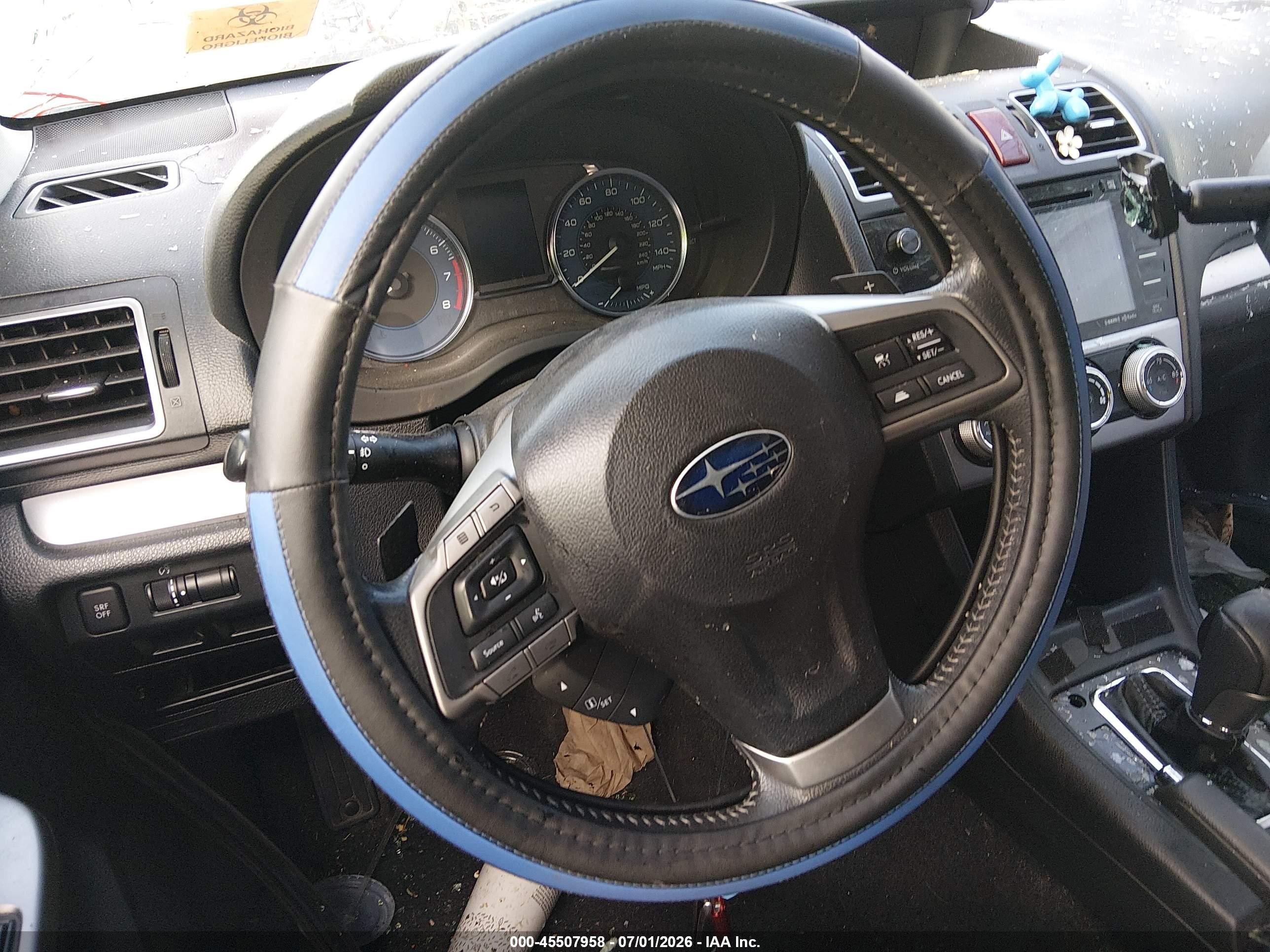 2015 Subaru Xv Crosstrek 2.0i Limited Black vin: JF2GPASC4F8215450