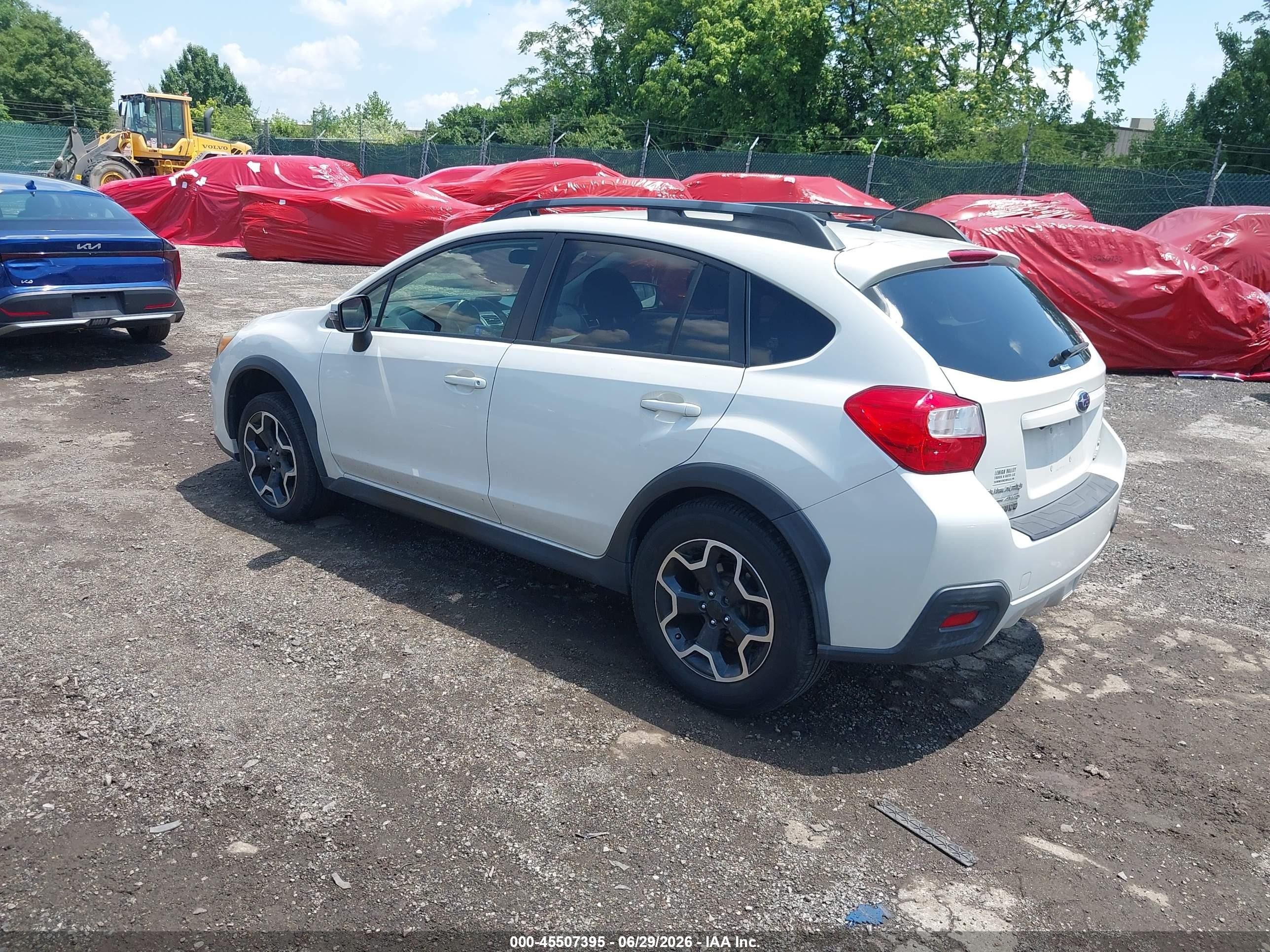 2015 Subaru Xv Crosstrek 2.0i Limited White vin: JF2GPASC4F8252496