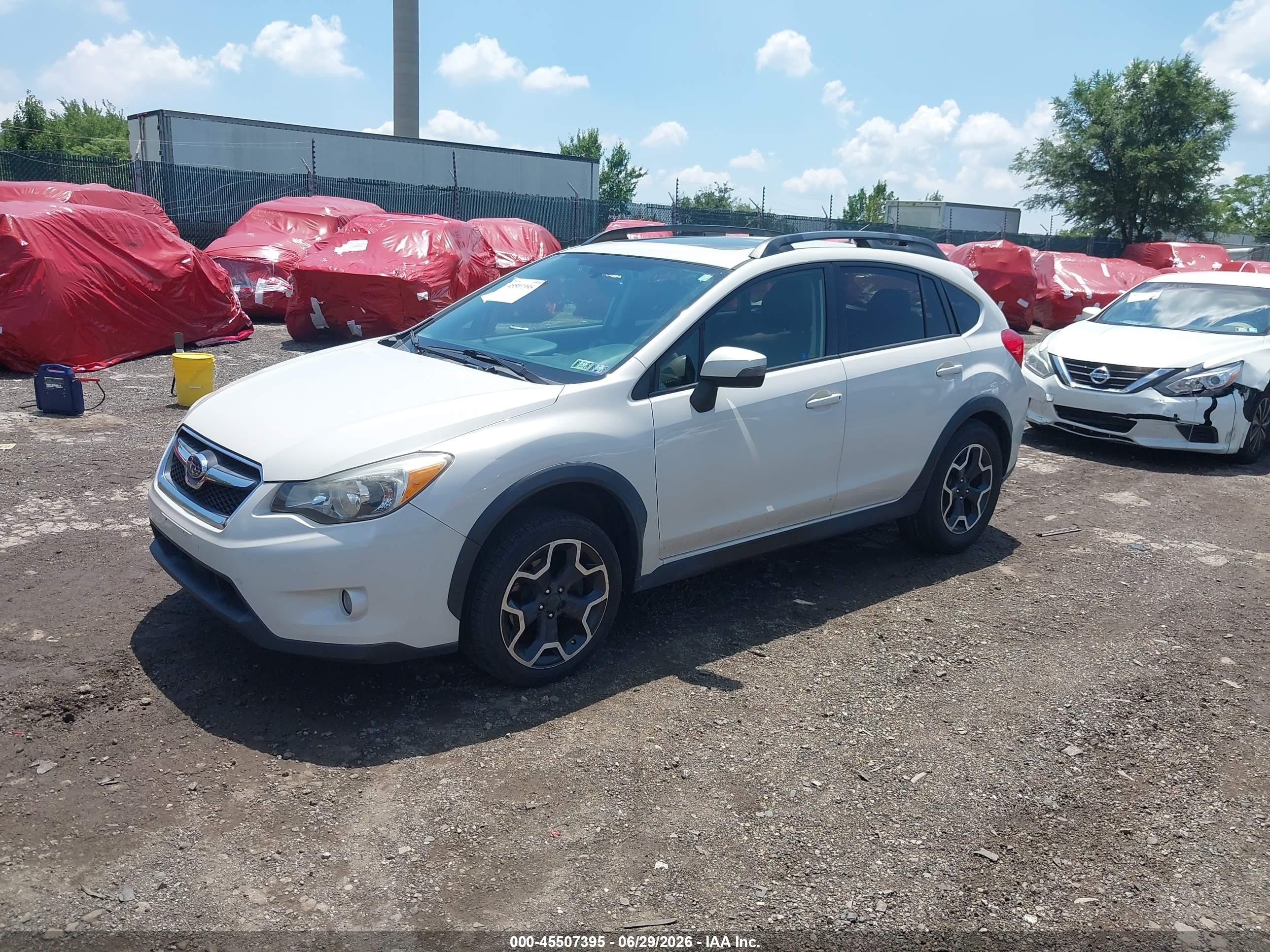 2015 Subaru Xv Crosstrek 2.0i Limited White vin: JF2GPASC4F8252496