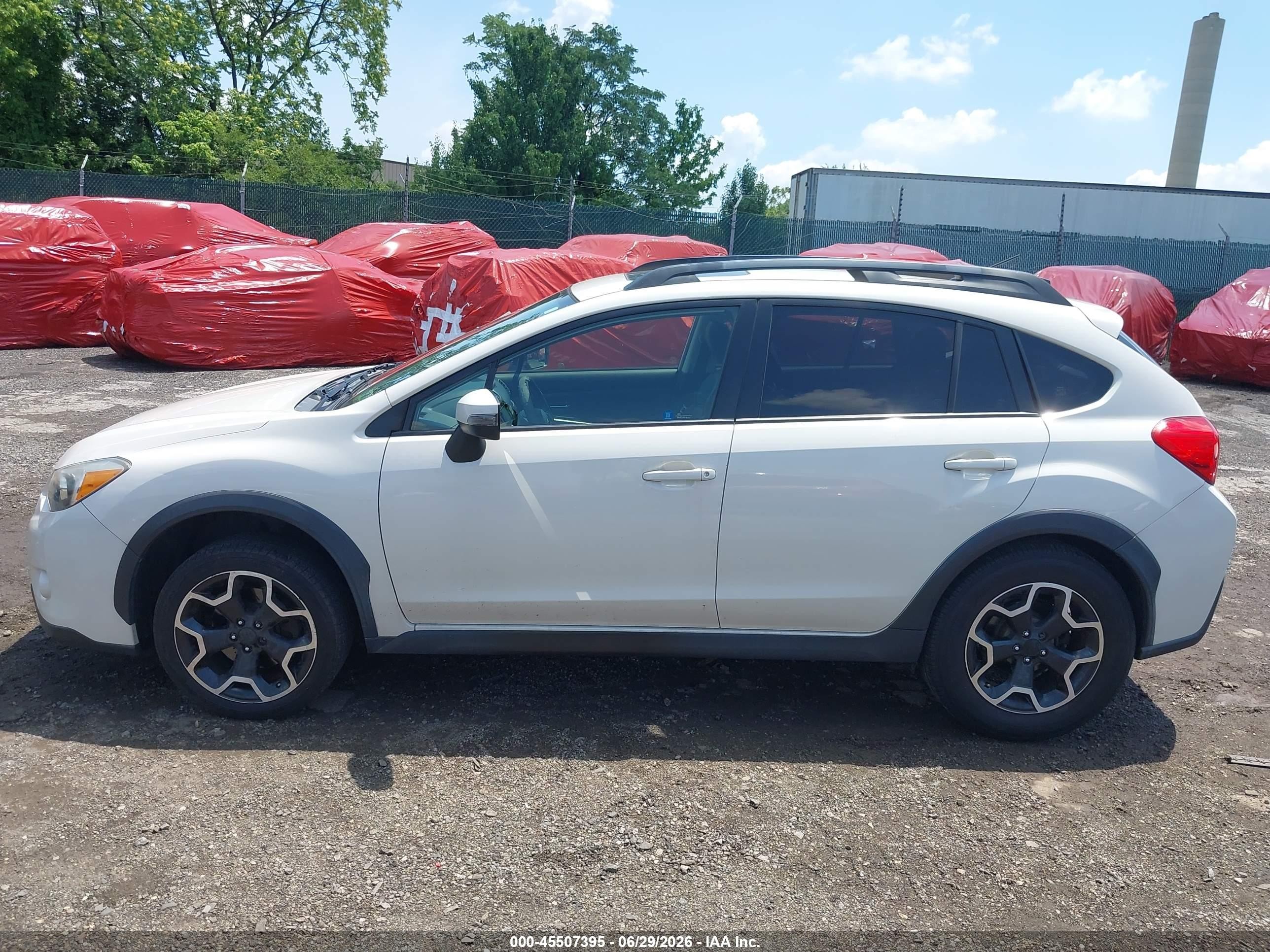 2015 Subaru Xv Crosstrek 2.0i Limited White vin: JF2GPASC4F8252496