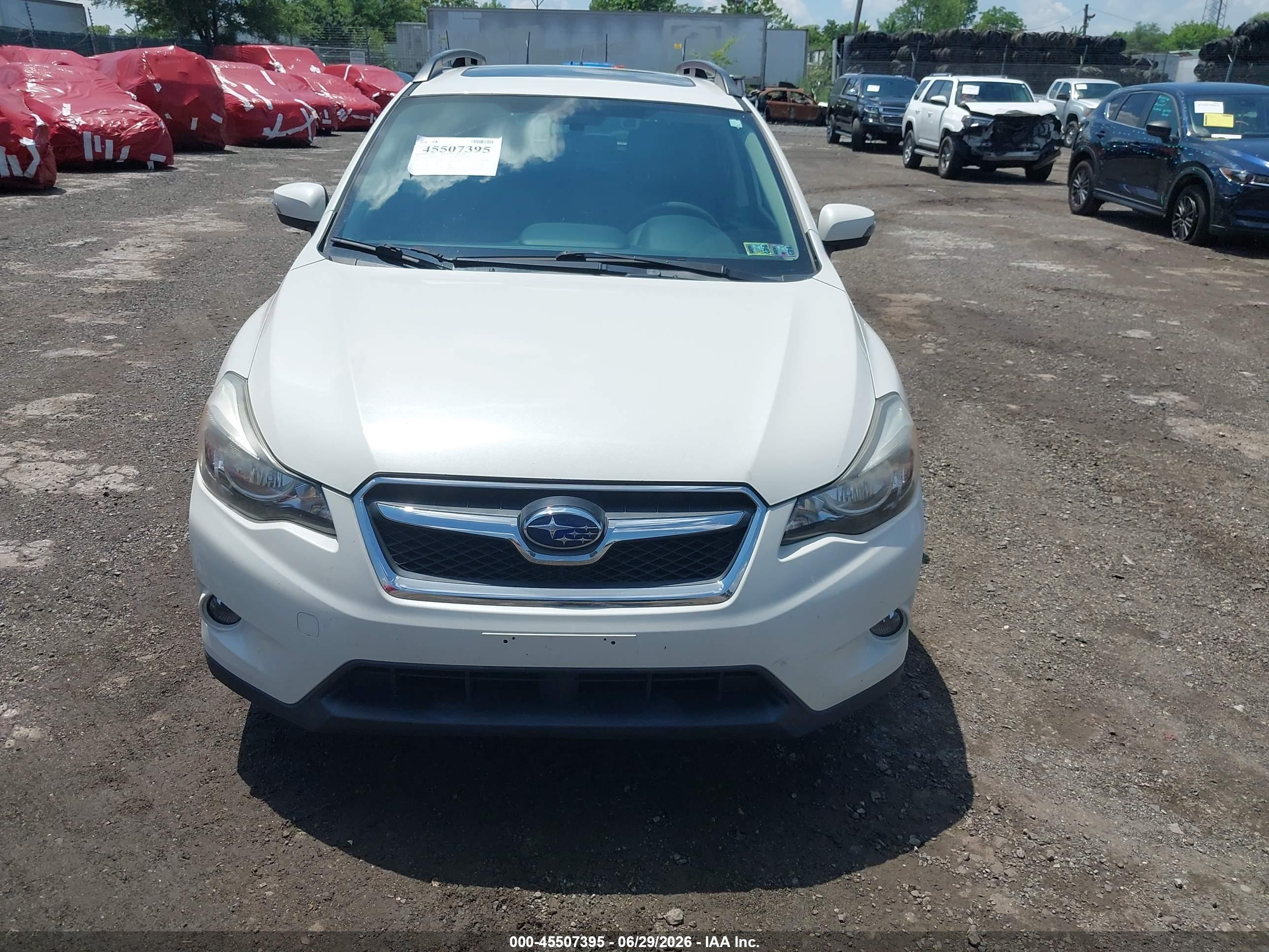 2015 Subaru Xv Crosstrek 2.0i Limited White vin: JF2GPASC4F8252496