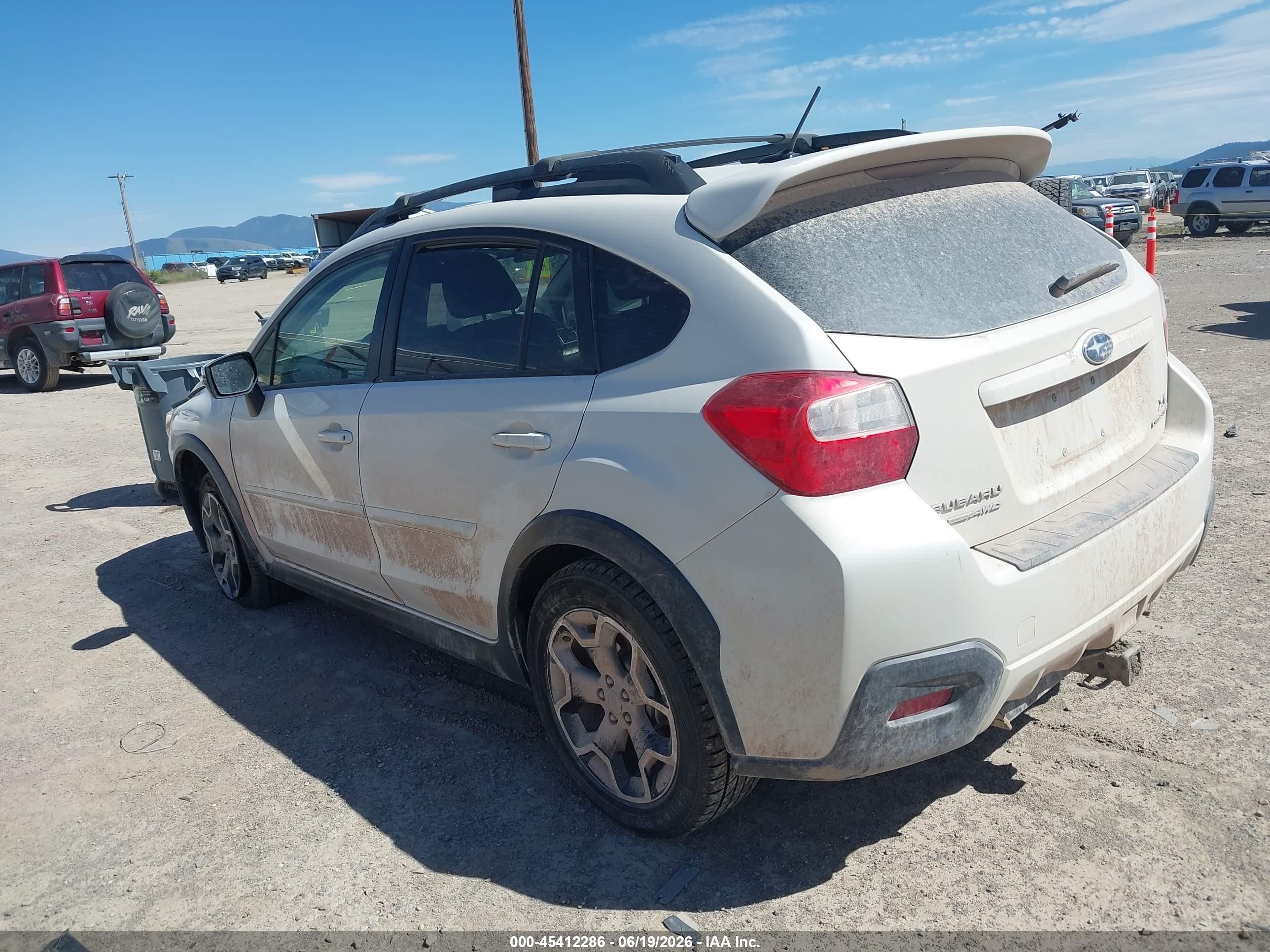 2015 Subaru Xv Crosstrek 2.0i Limited White vin: JF2GPASC4F8256922