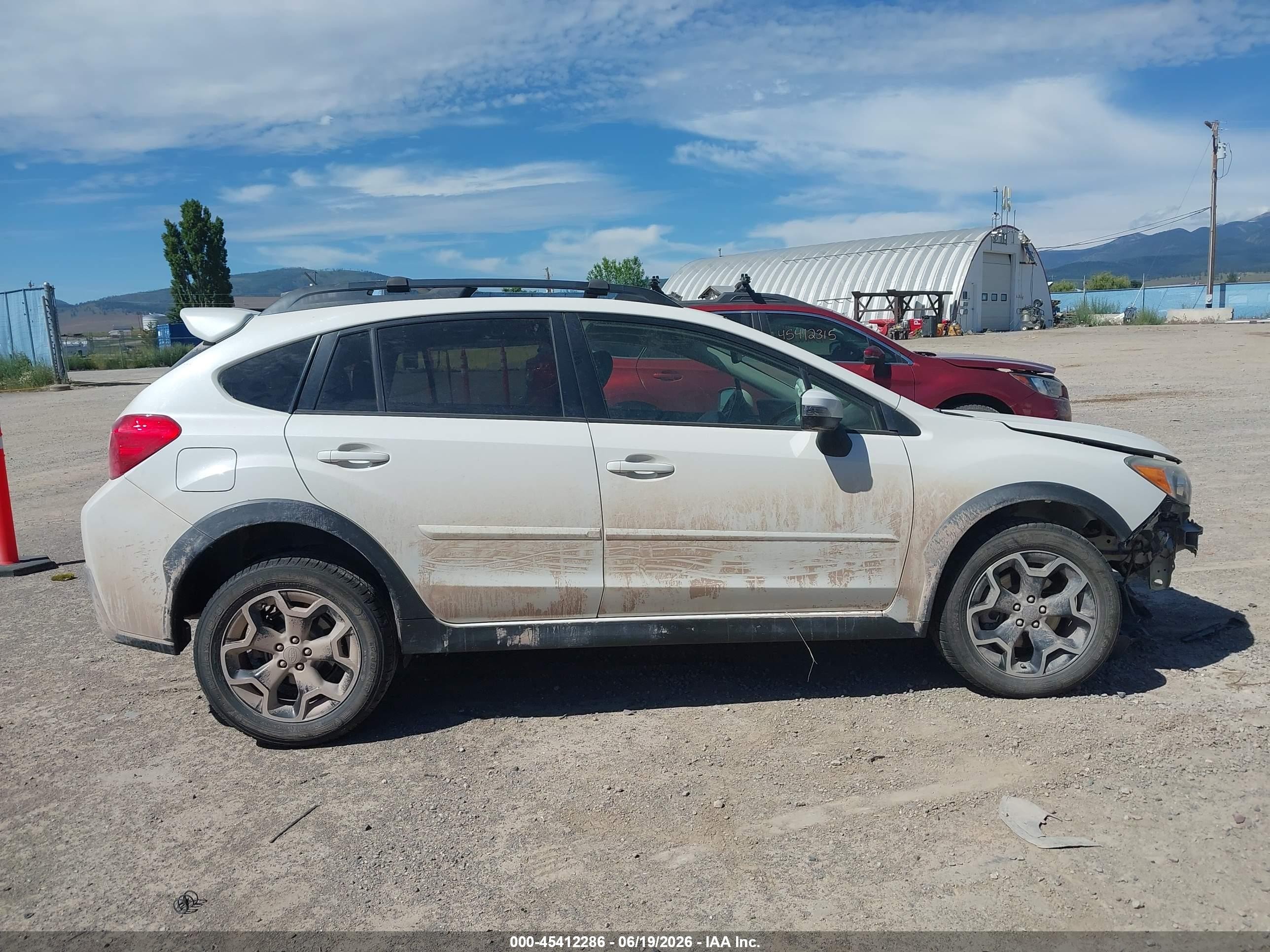 2015 Subaru Xv Crosstrek 2.0i Limited White vin: JF2GPASC4F8256922