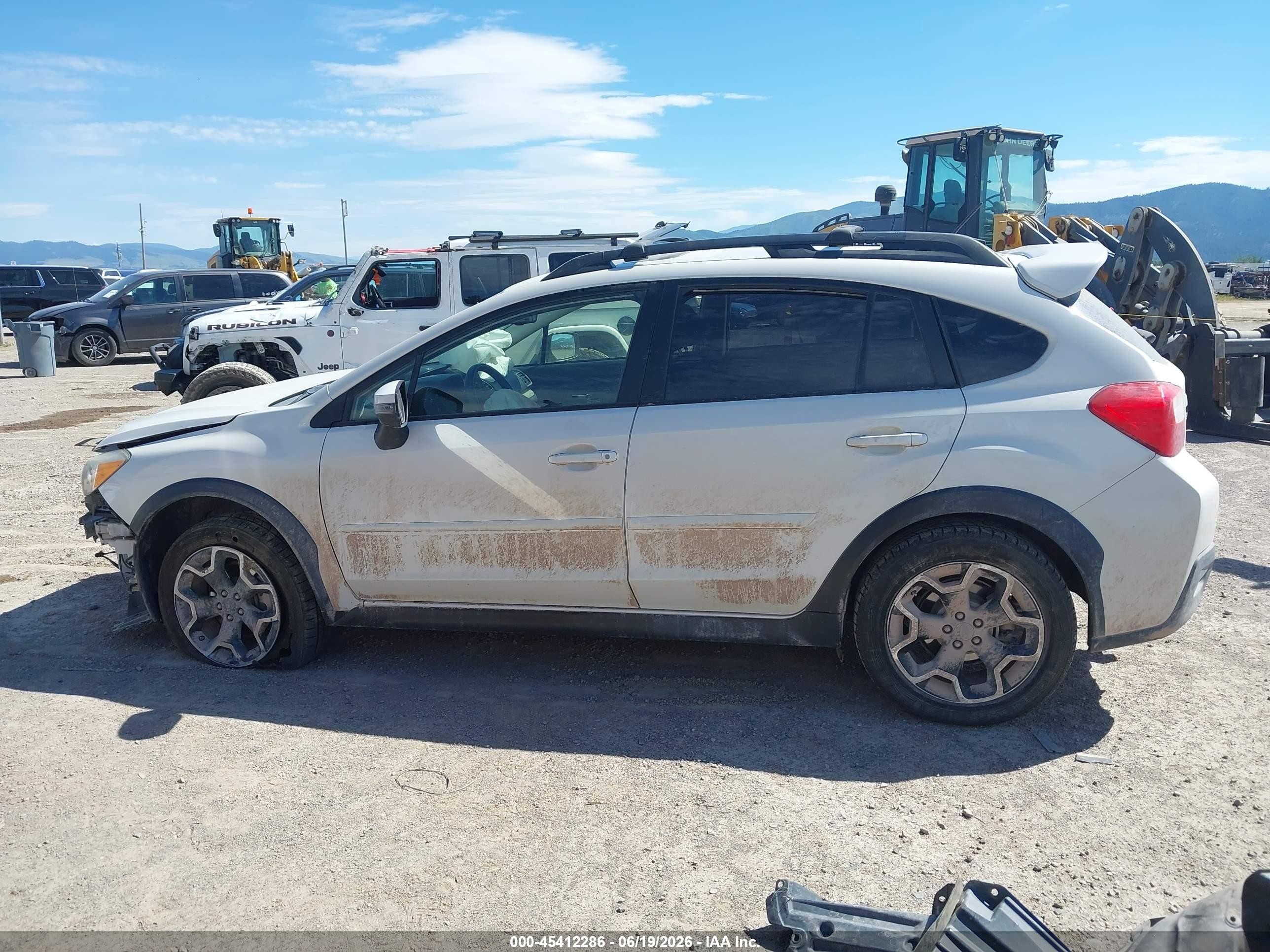2015 Subaru Xv Crosstrek 2.0i Limited White vin: JF2GPASC4F8256922