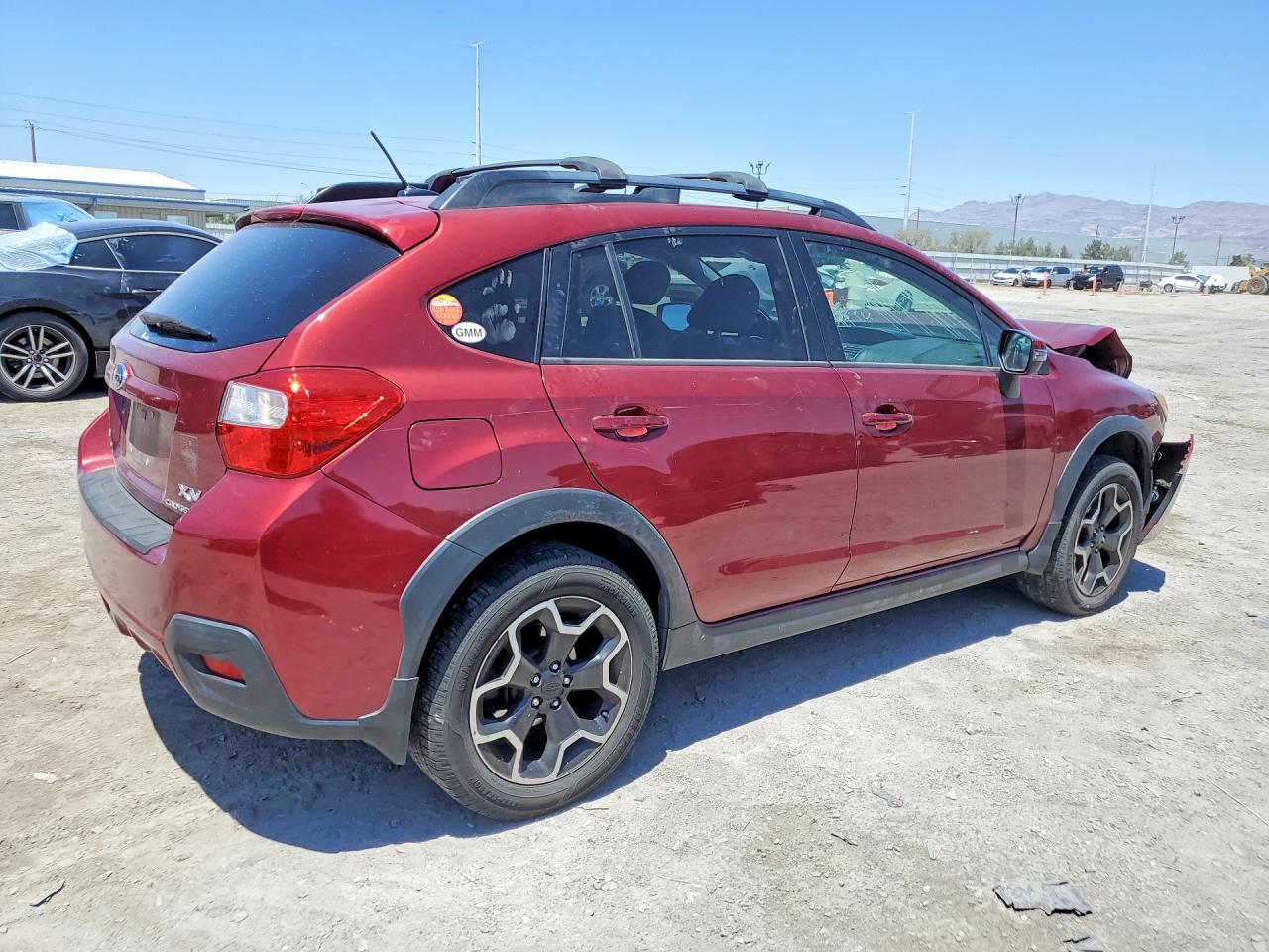 2015 Subaru Xv Crosstrek Sport Limited Maroon vin: JF2GPASC5F8275446