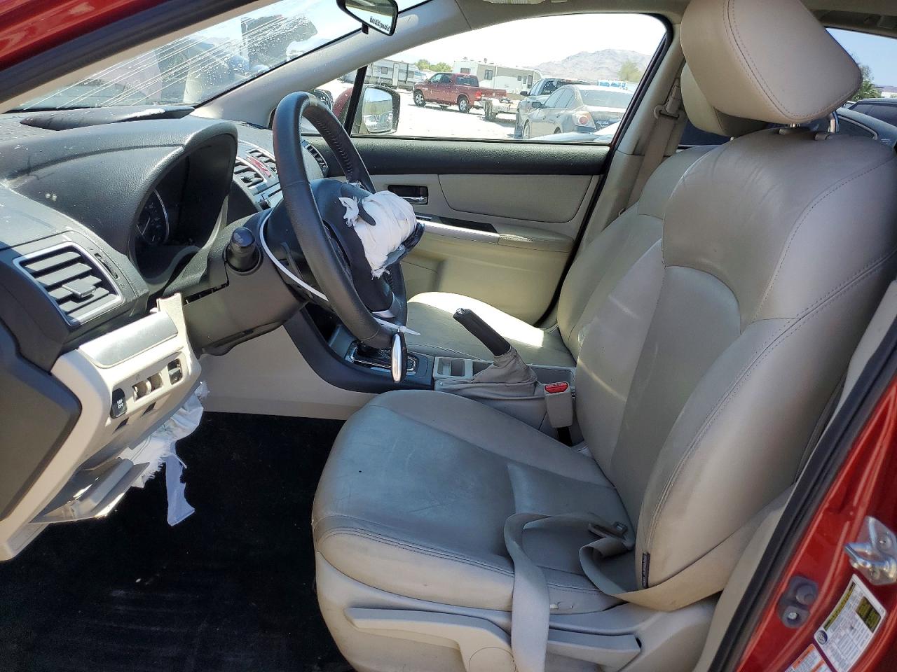 2015 Subaru Xv Crosstrek Sport Limited Maroon vin: JF2GPASC5F8275446