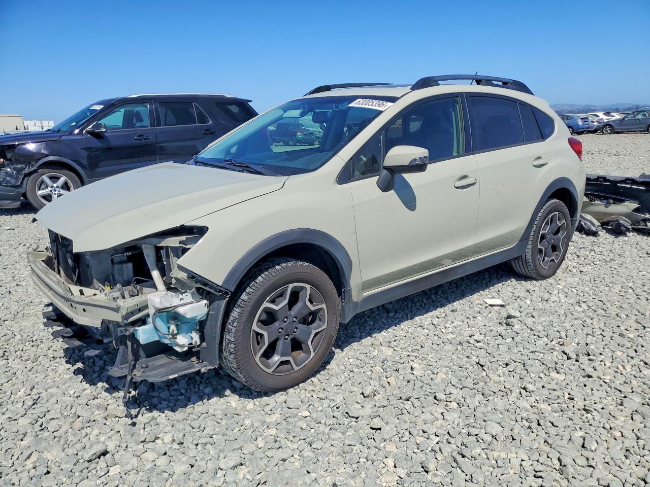 2015 Subaru Xv Crosstrek Sport Limited Cream vin: JF2GPASC6F8315601
