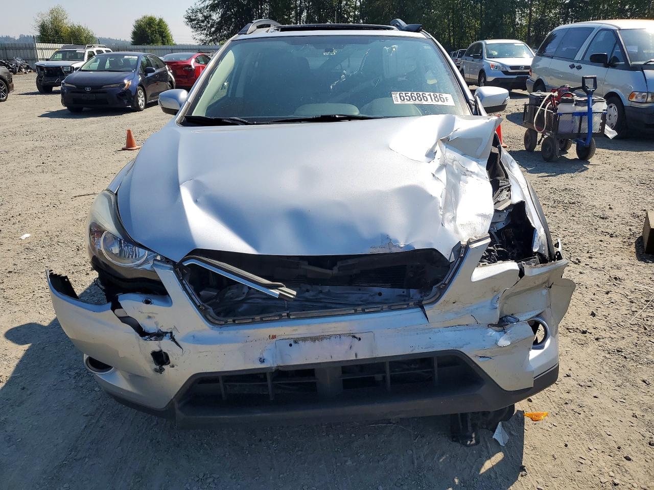 2015 Subaru Xv Crosstrek Sport Limited Серебряный vin: JF2GPASC7F8252721