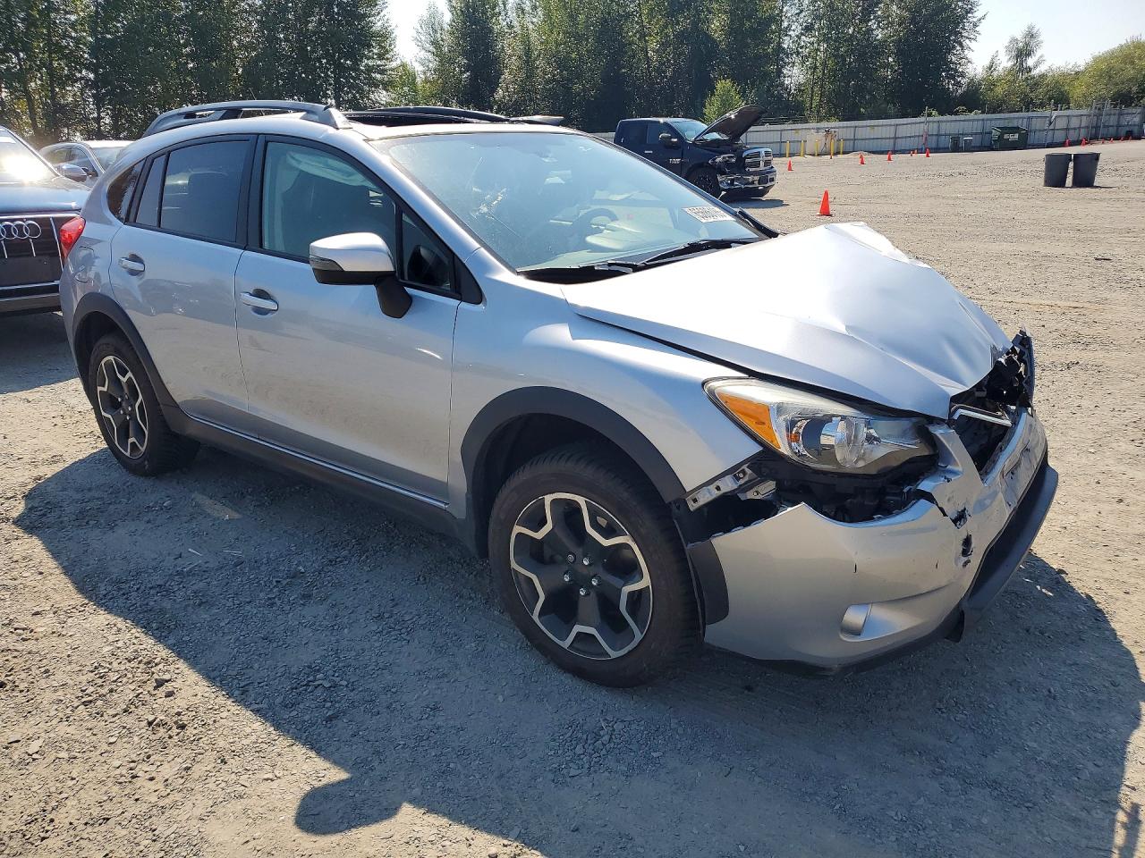 2015 Subaru Xv Crosstrek Sport Limited Серебряный vin: JF2GPASC7F8252721