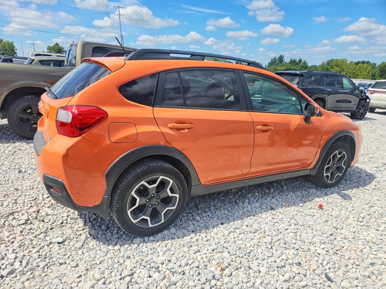2015 Subaru Xv Crosstrek Sport Limited Orange vin: JF2GPASC8FH236463