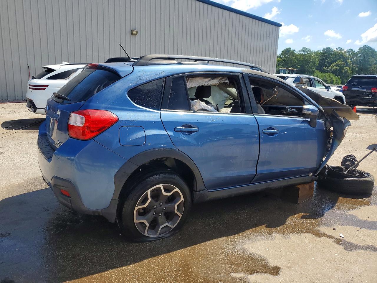 2015 Subaru Xv Crosstrek Sport Limited Blue vin: JF2GPASC9F8253708