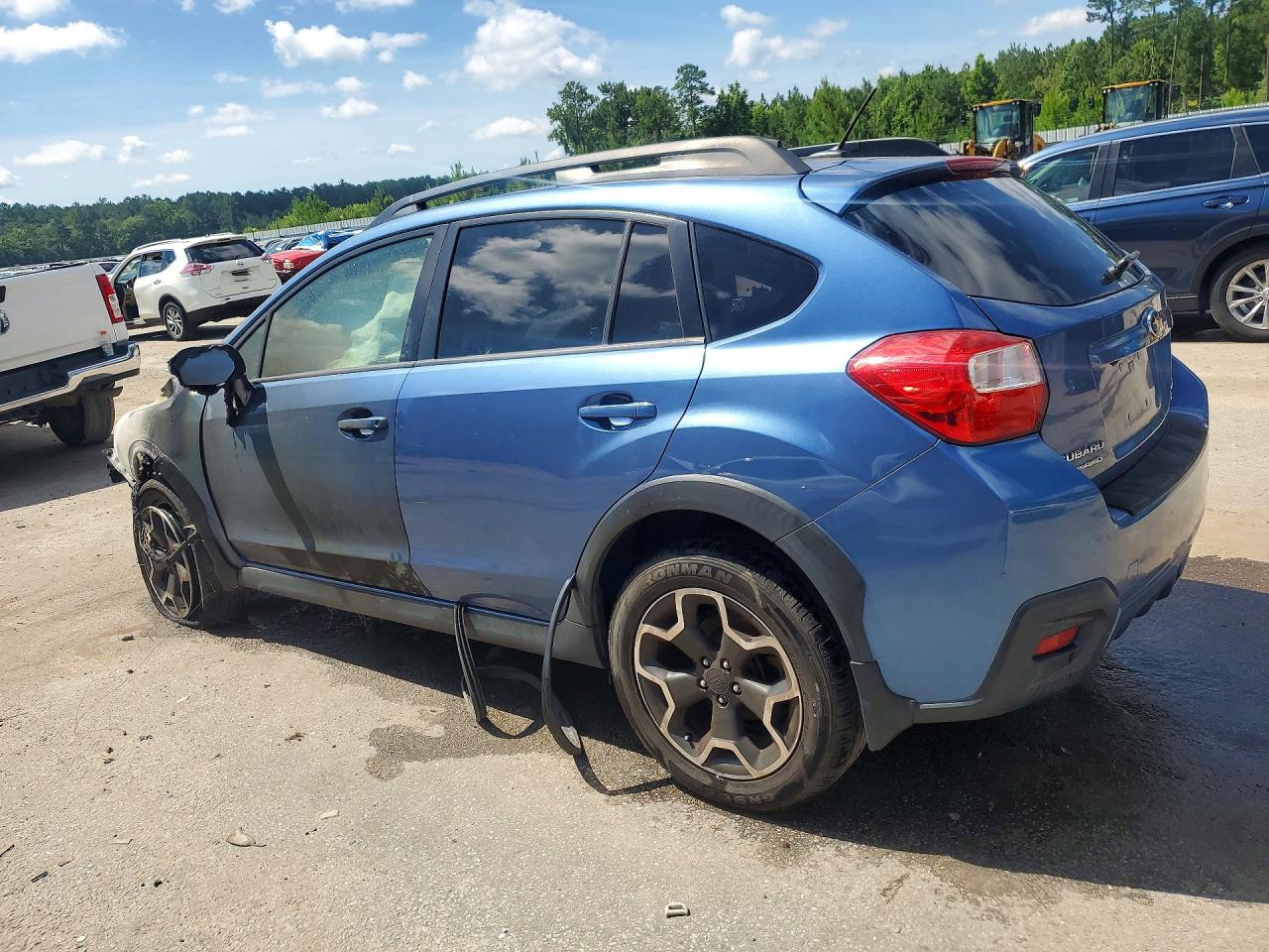 2015 Subaru Xv Crosstrek Sport Limited Blue vin: JF2GPASC9F8253708