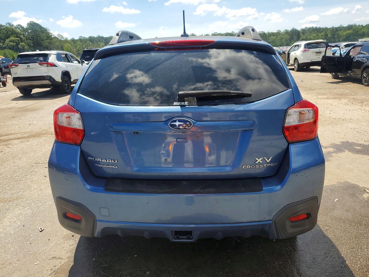 2015 Subaru Xv Crosstrek Sport Limited Blue vin: JF2GPASC9F8253708