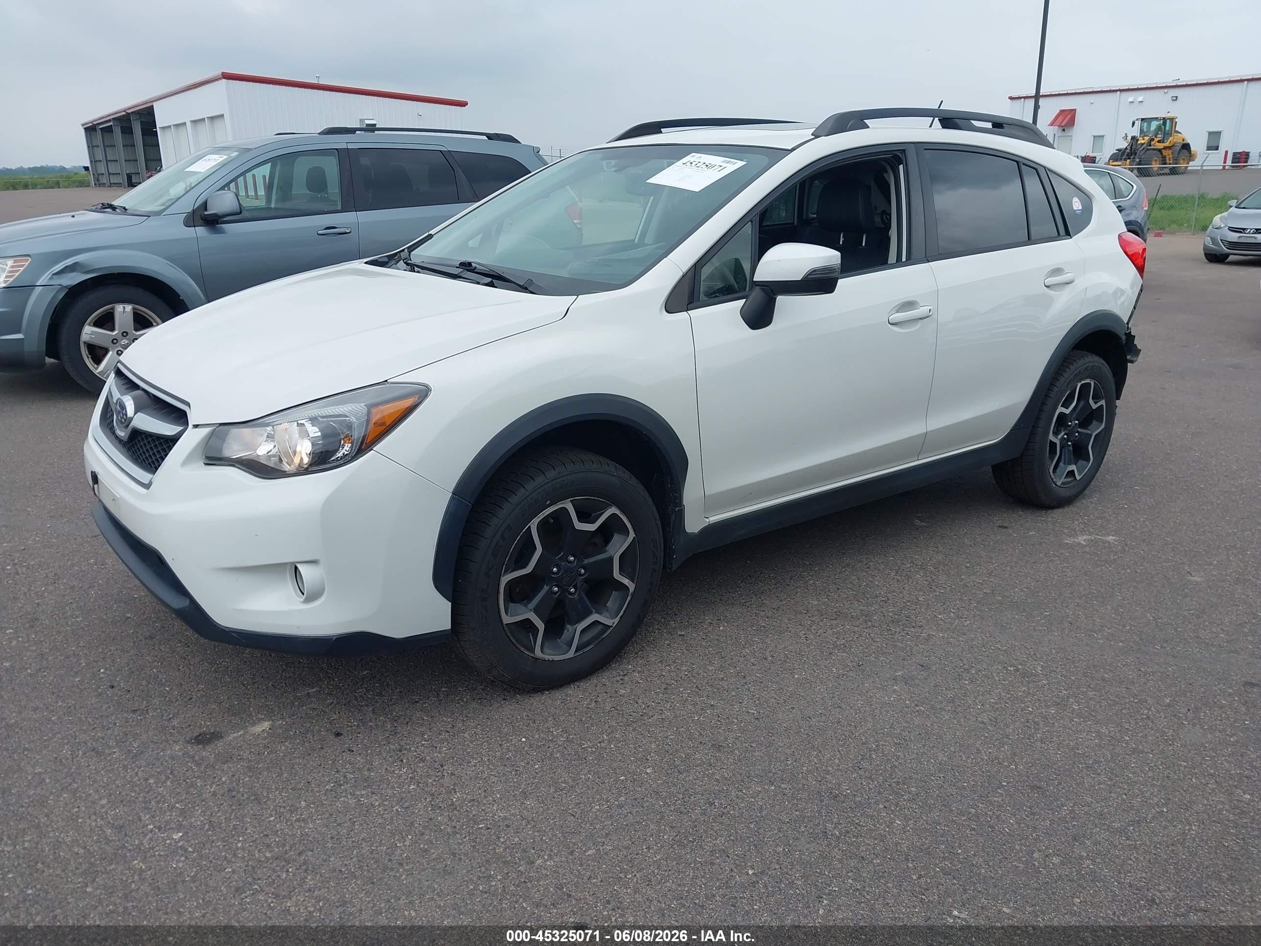 2015 Subaru Xv Crosstrek 2.0i Limited White vin: JF2GPASC9FH225584