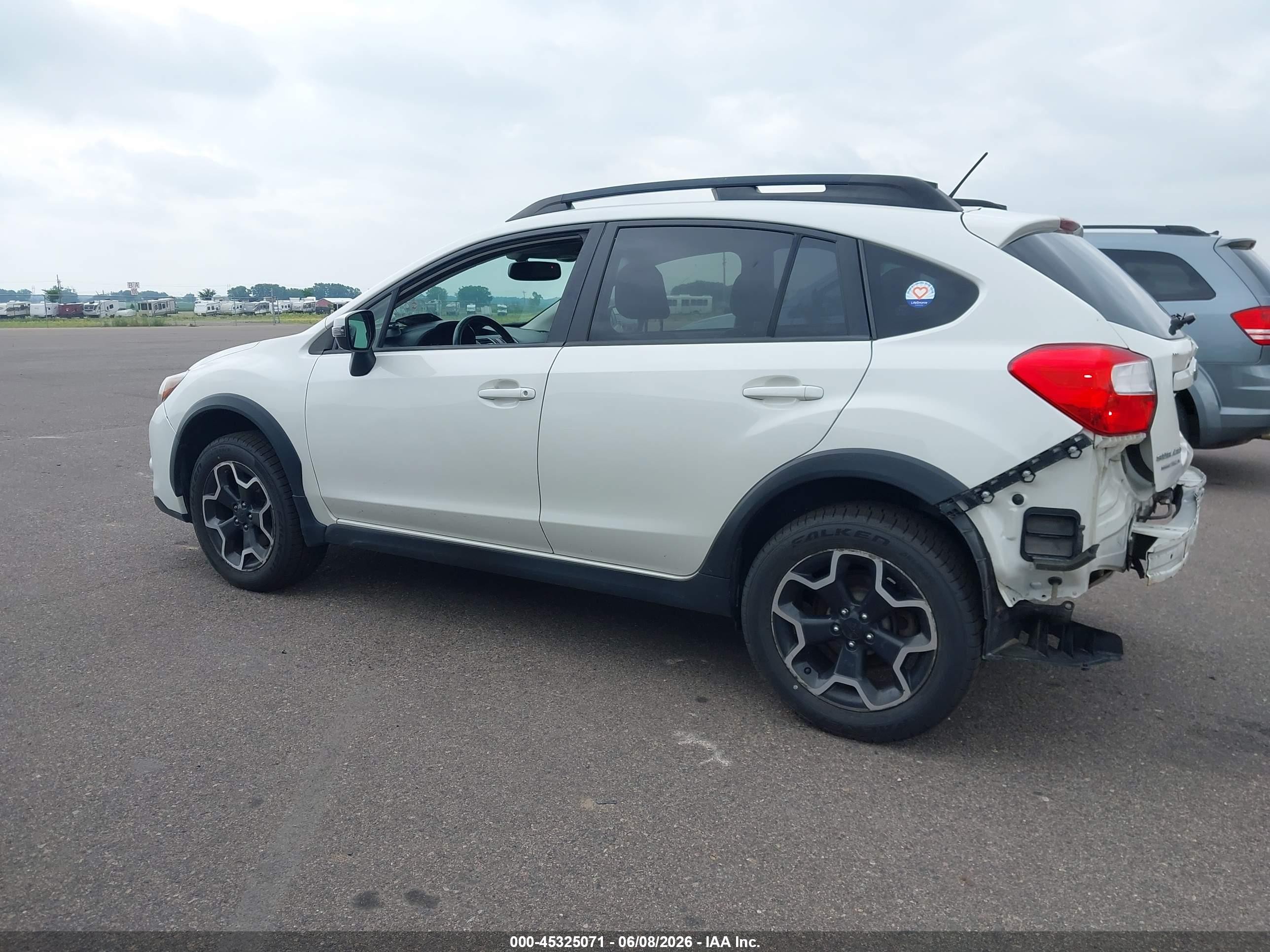 2015 Subaru Xv Crosstrek 2.0i Limited White vin: JF2GPASC9FH225584