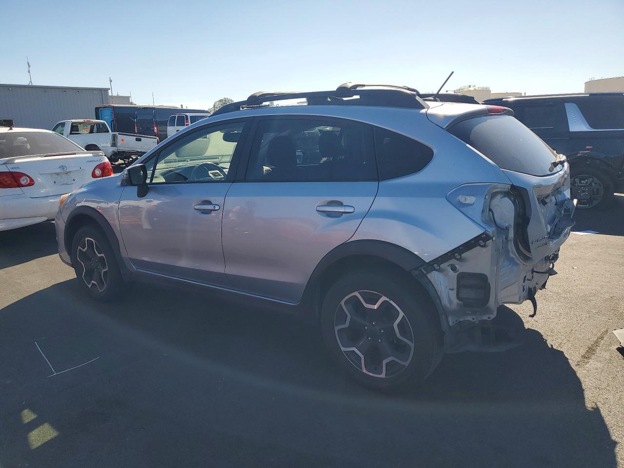 2015 Subaru Xv Crosstrek Sport Limited Silver vin: JF2GPASCXF8266113