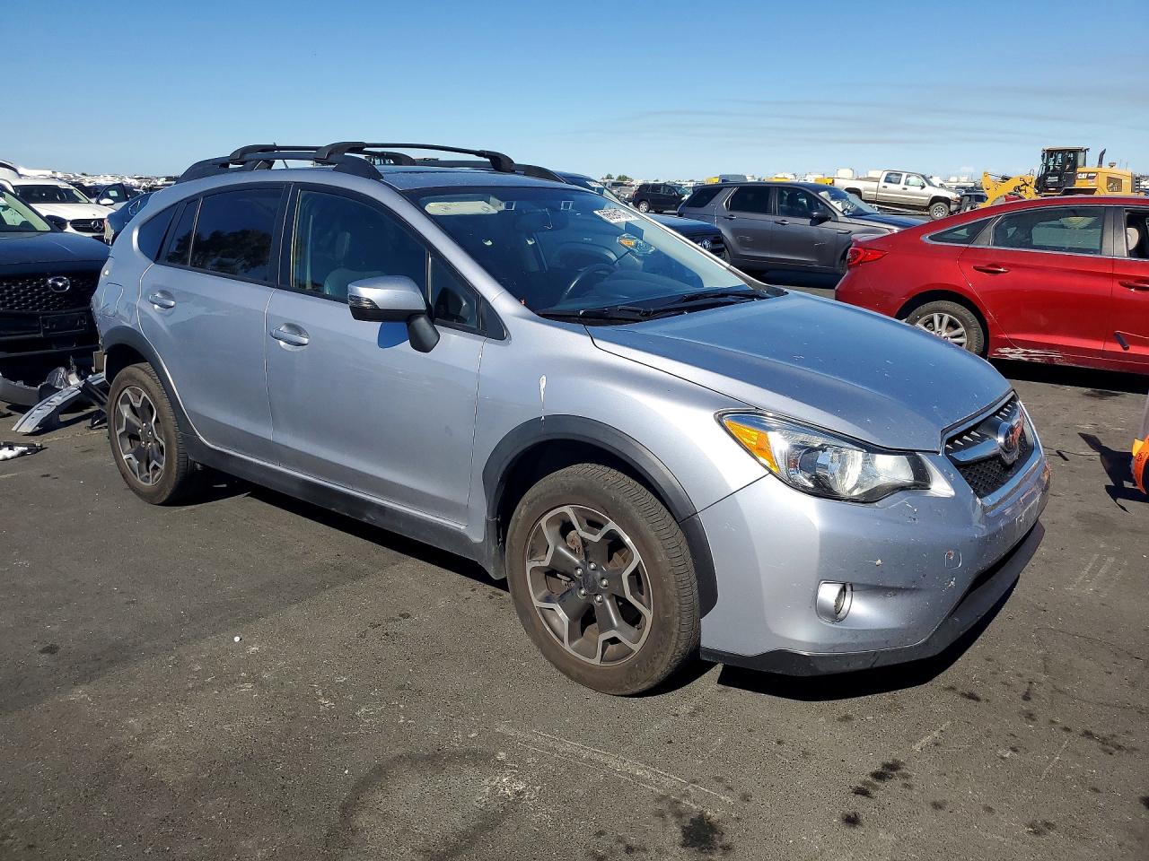 2015 Subaru Xv Crosstrek Sport Limited Silver vin: JF2GPASCXF8266113