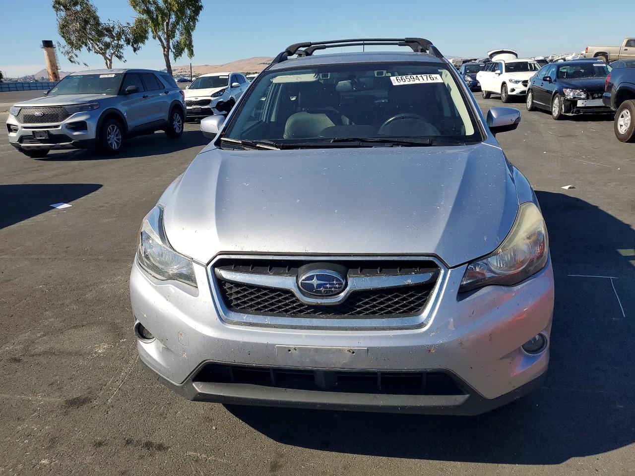 2015 Subaru Xv Crosstrek Sport Limited Silver vin: JF2GPASCXF8266113