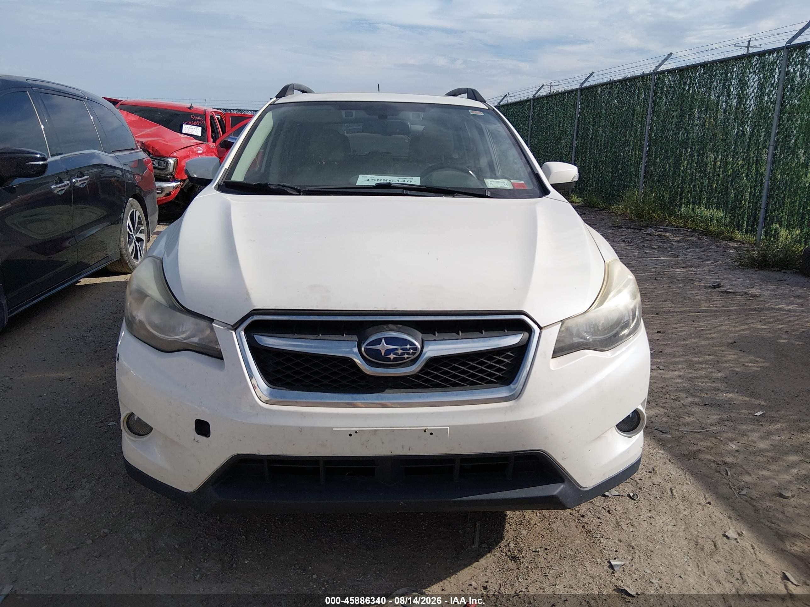 2015 Subaru Xv Crosstrek 2.0i Limited White vin: JF2GPASCXF8285115