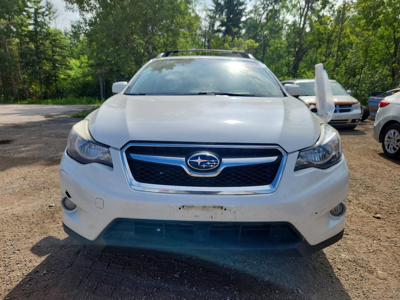 2013 Subaru Xv Crosstrek 2.0 Premium White vin: JF2GPAVC0D2849141