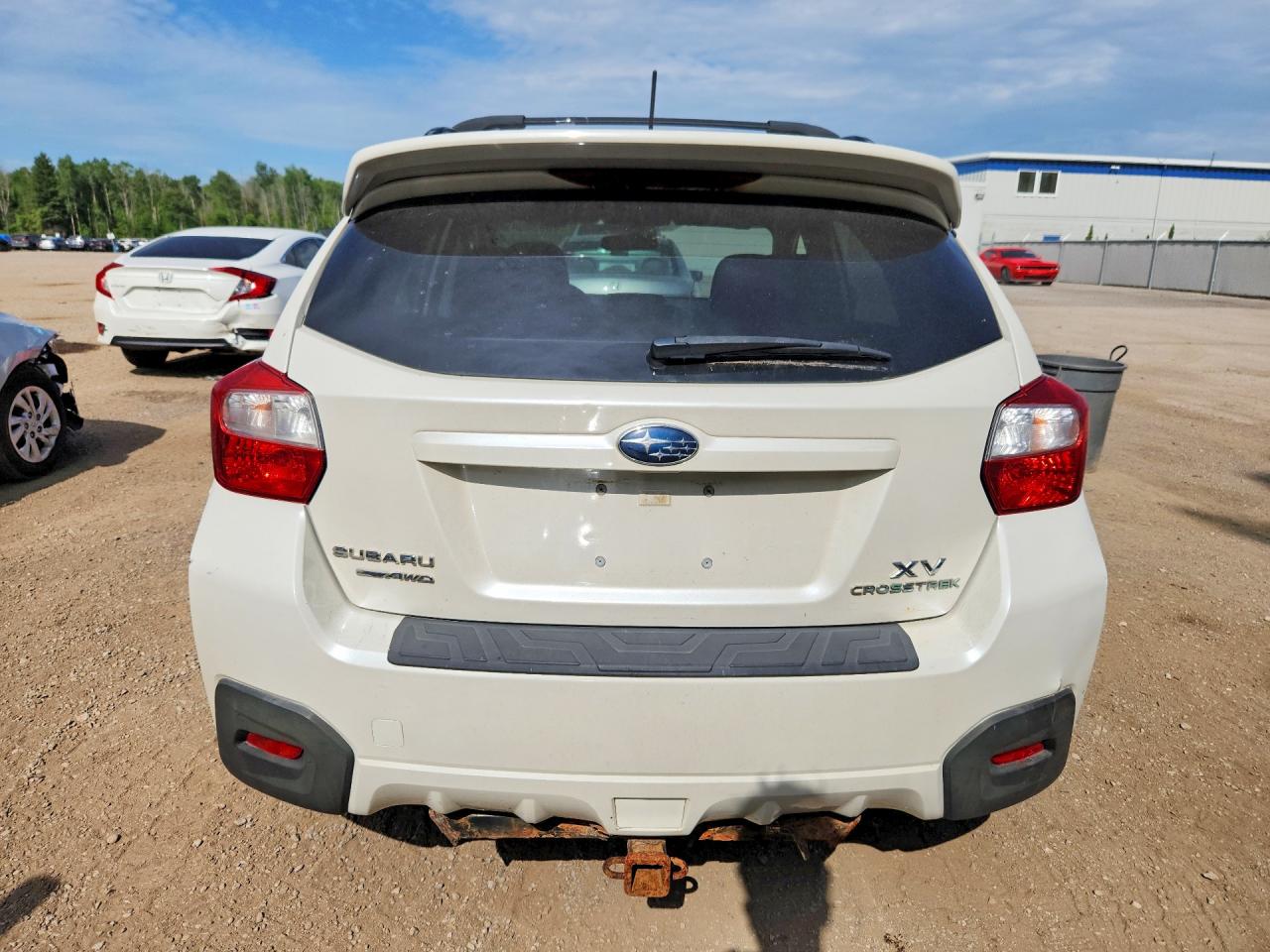 2013 Subaru Xv Crosstrek 2.0 Premium White vin: JF2GPAVC0D2849141