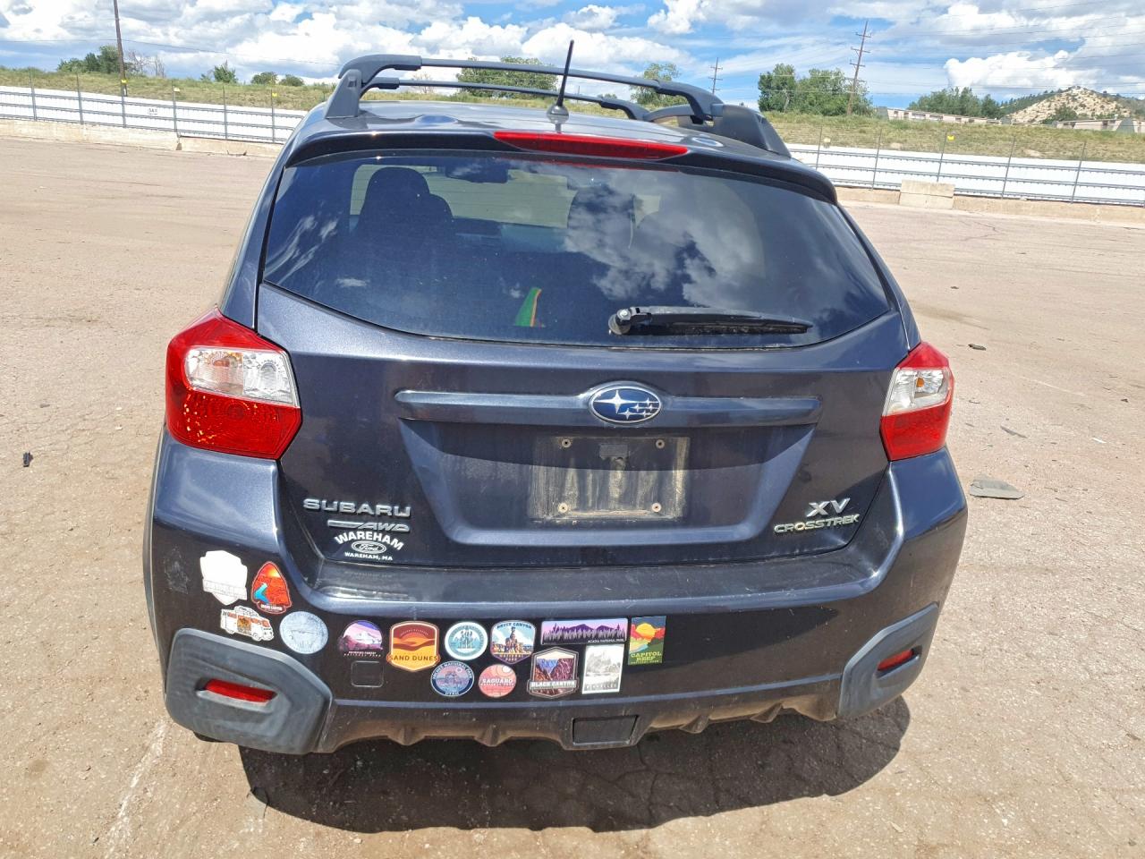 2013 Subaru Xv Crosstrek 2.0 Premium Gray vin: JF2GPAVC0D2883810