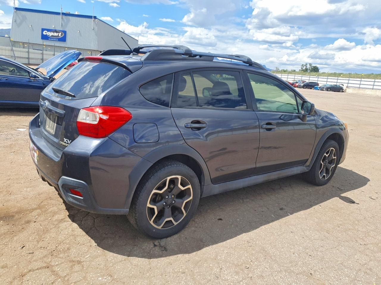 2013 Subaru Xv Crosstrek 2.0 Premium Gray vin: JF2GPAVC0D2883810