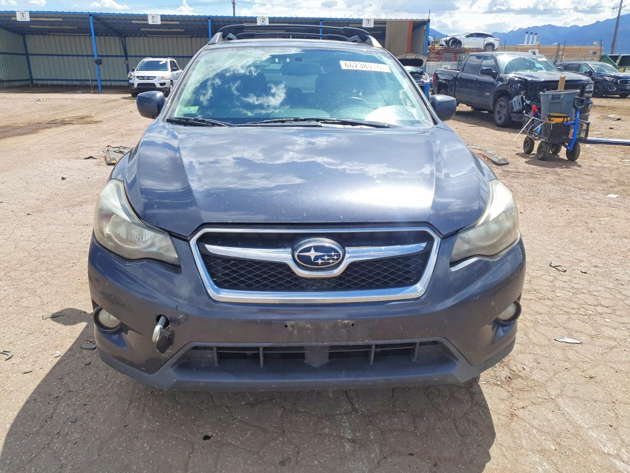 2013 Subaru Xv Crosstrek 2.0 Premium Gray vin: JF2GPAVC0D2883810