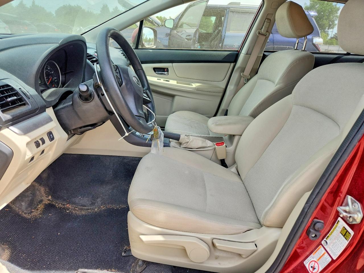 2013 Subaru Xv Crosstrek 2.0 Premium Red vin: JF2GPAVC0D2887341