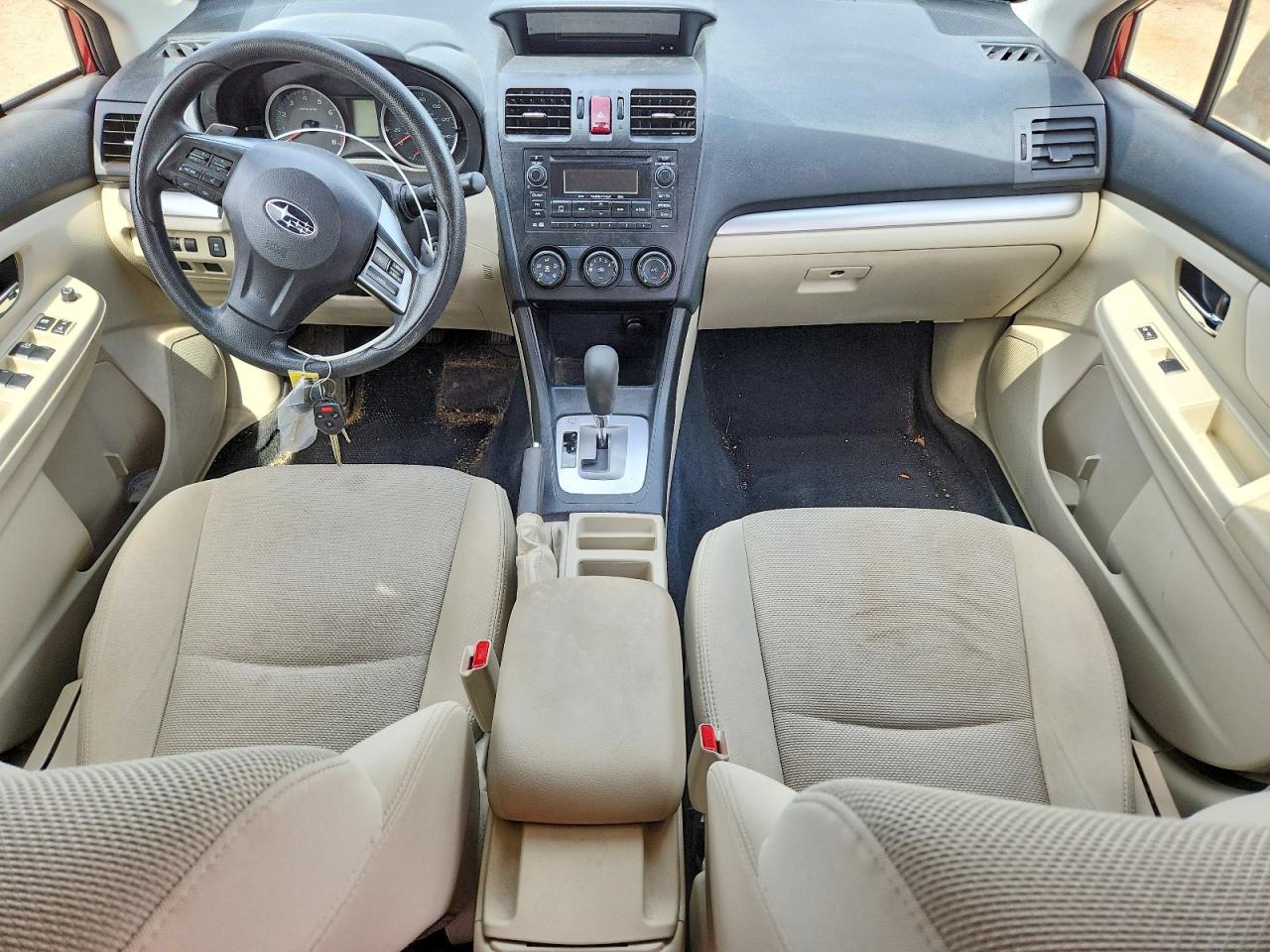 2013 Subaru Xv Crosstrek 2.0 Premium Red vin: JF2GPAVC0D2887341