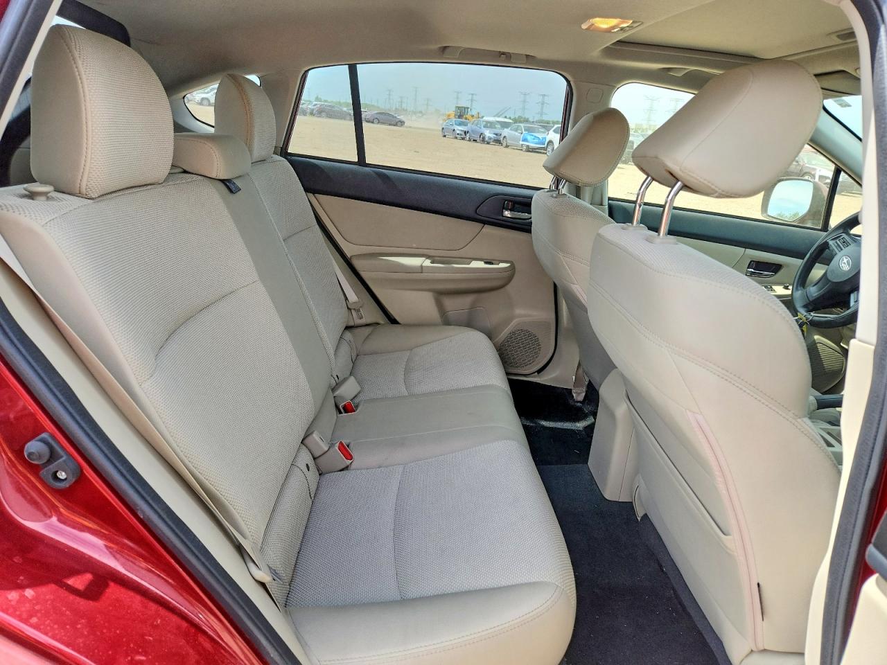 2013 Subaru Xv Crosstrek 2.0 Premium Red vin: JF2GPAVC0D2887341