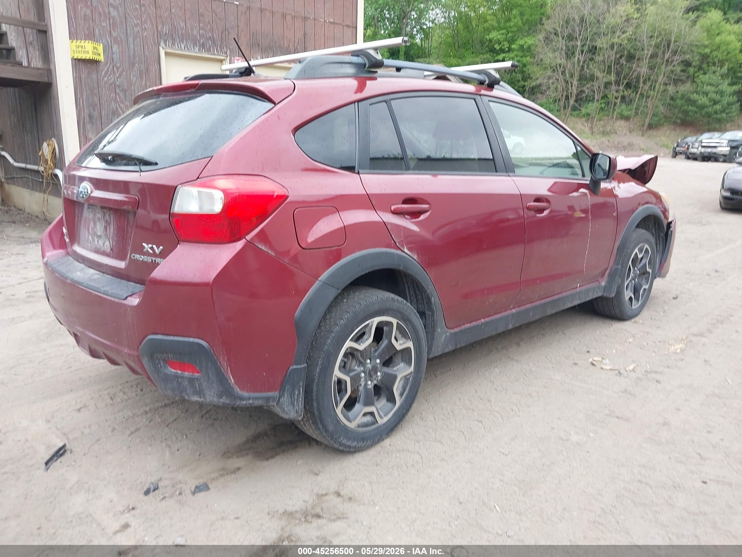 2014 Subaru Xv Crosstrek 2.0i Premium Maroon vin: JF2GPAVC0E8218307