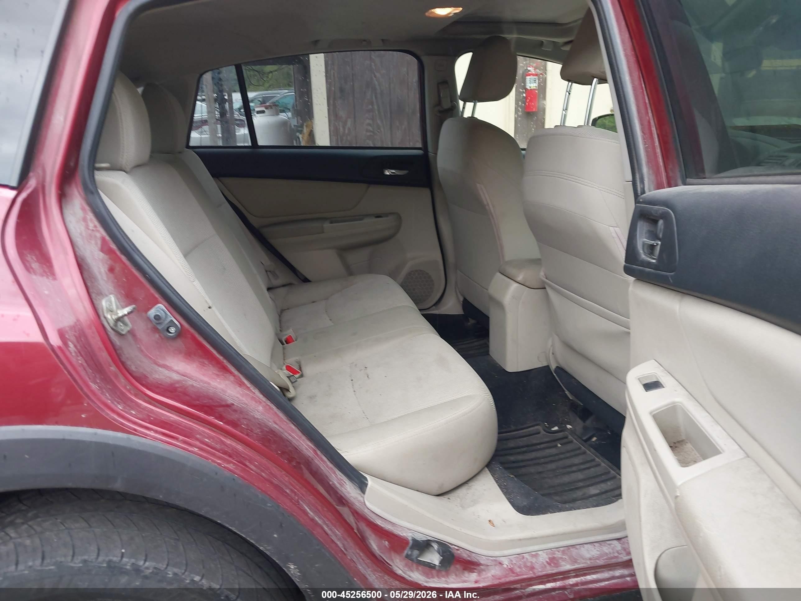 2014 Subaru Xv Crosstrek 2.0i Premium Maroon vin: JF2GPAVC0E8218307