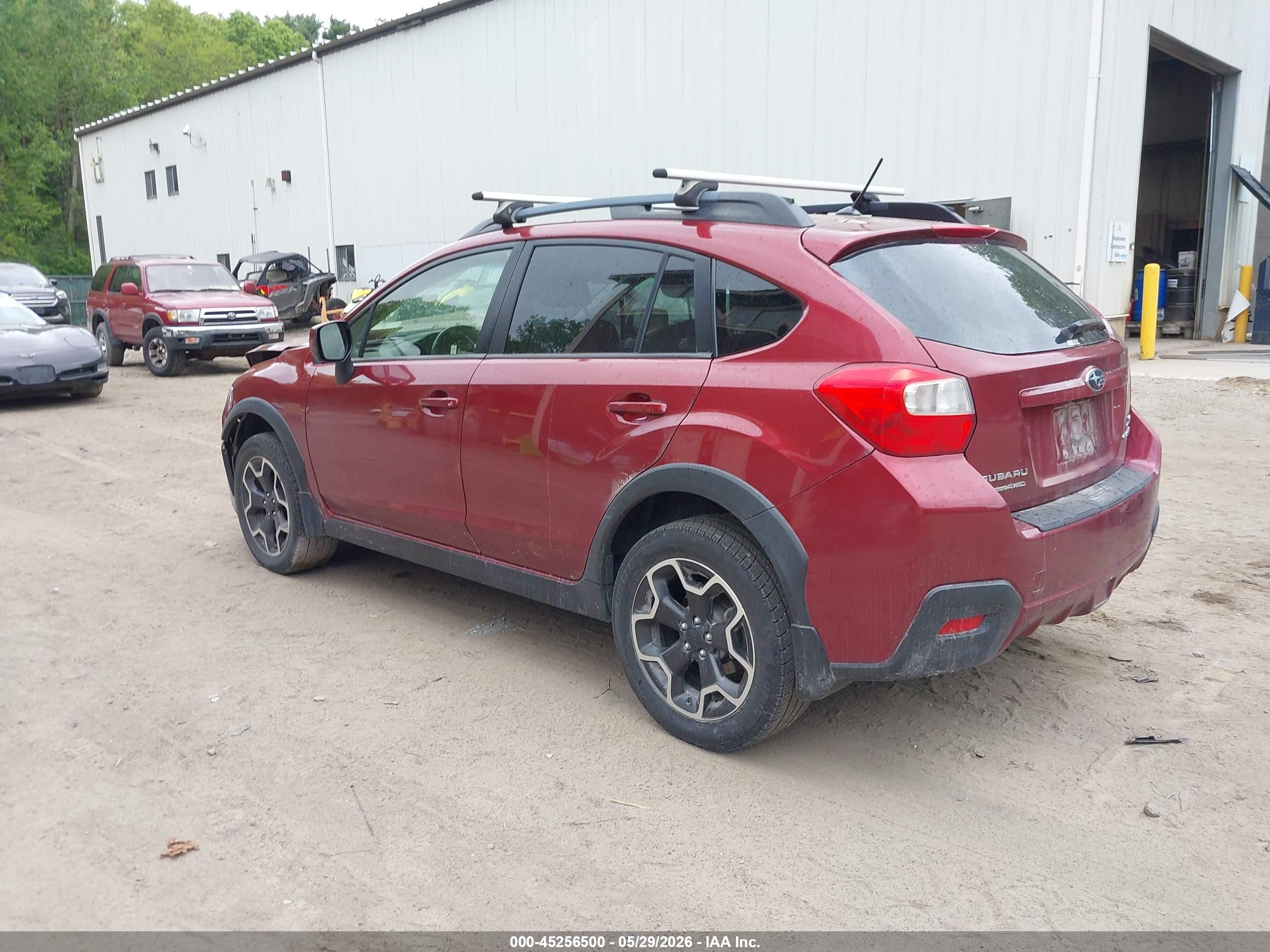 2014 Subaru Xv Crosstrek 2.0i Premium Maroon vin: JF2GPAVC0E8218307