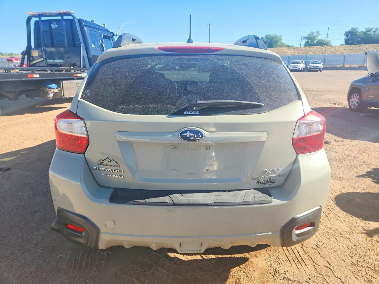 2014 Subaru Xv Crosstrek 2.0 Premium Green vin: JF2GPAVC0E8277051