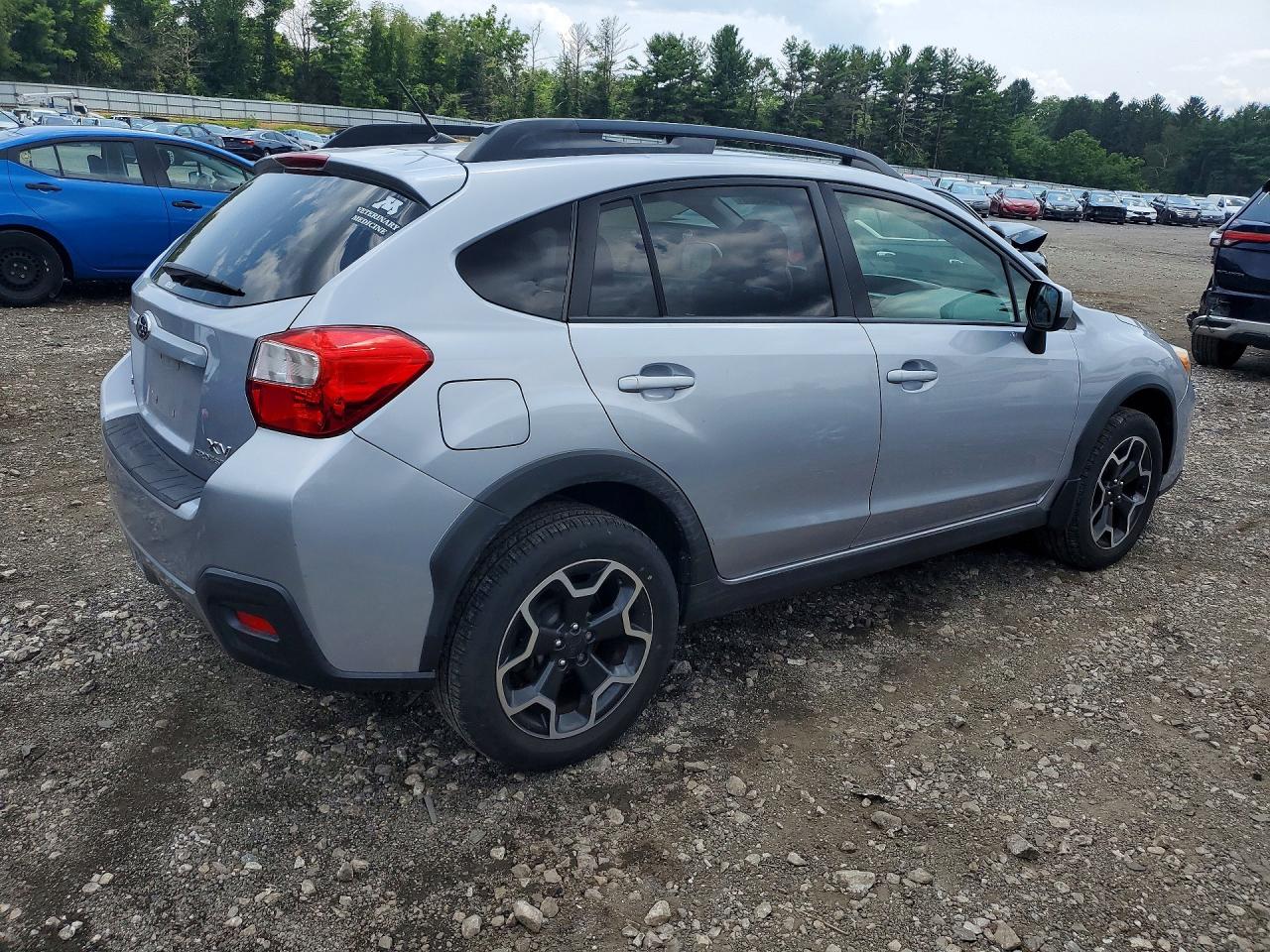 2014 Subaru Xv Crosstrek 2.0 Premium Silver vin: JF2GPAVC0E8281570