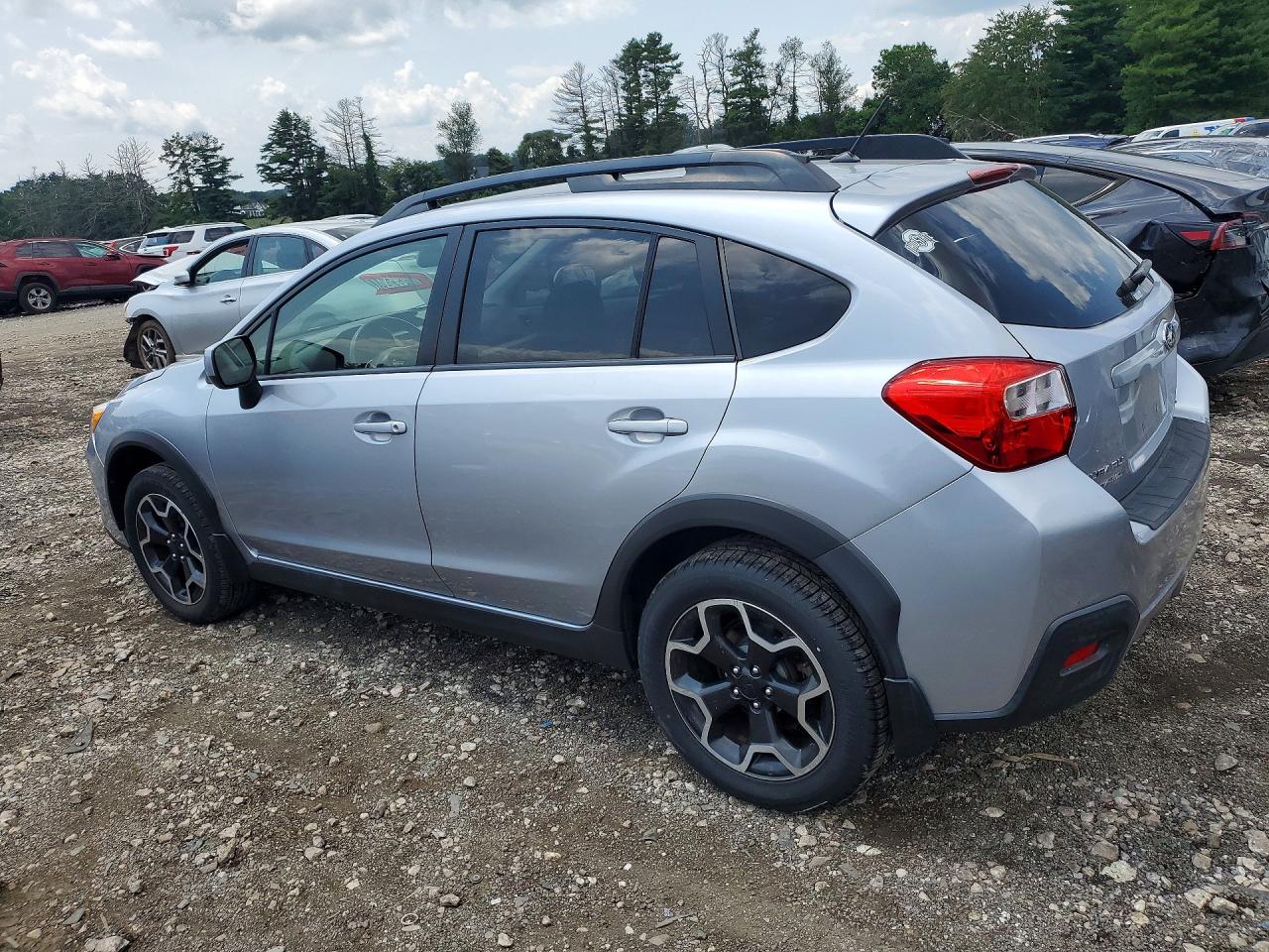 2014 Subaru Xv Crosstrek 2.0 Premium Silver vin: JF2GPAVC0E8281570