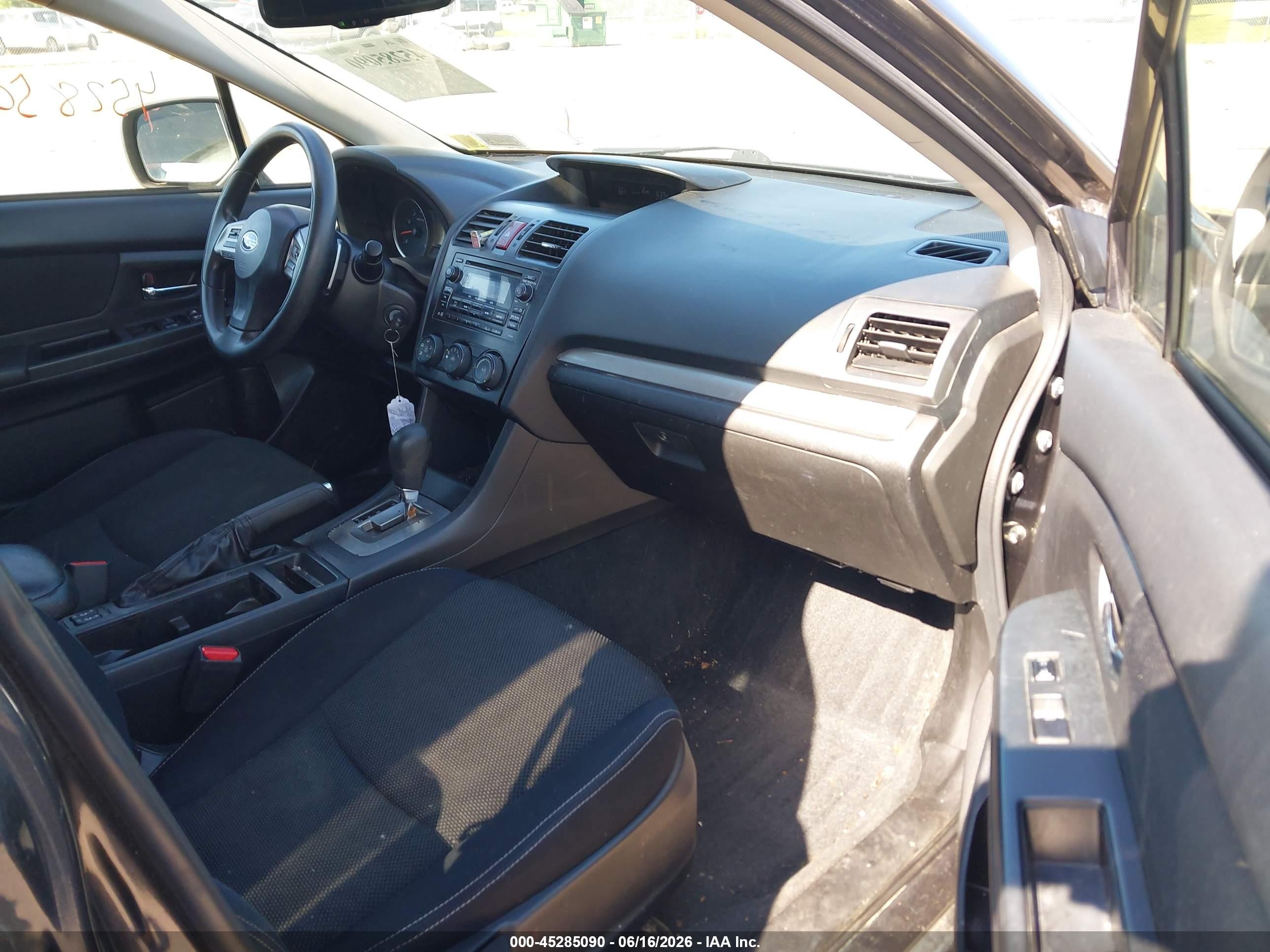 2014 Subaru Xv Crosstrek 2.0i Premium Gray vin: JF2GPAVC0E8285814