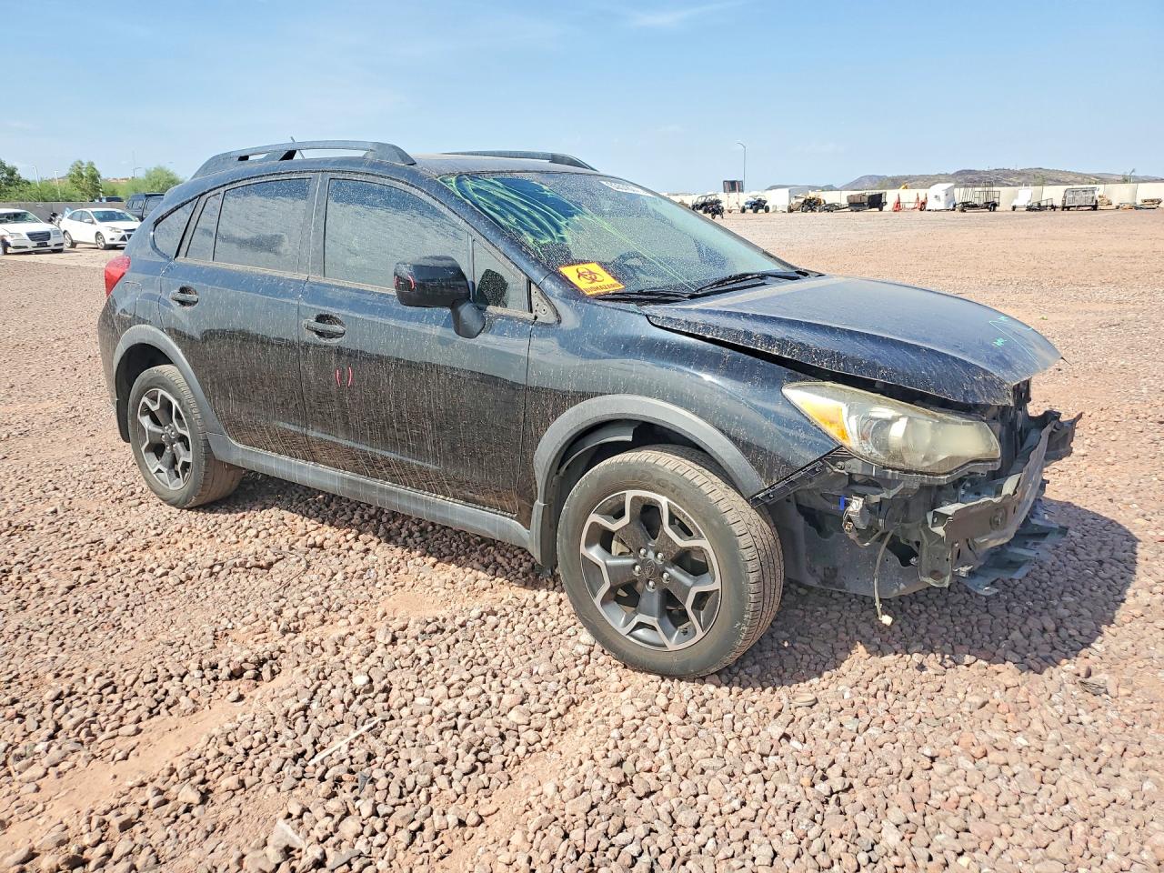 2014 Subaru Xv Crosstrek 2.0 Premium Black vin: JF2GPAVC0E8294450
