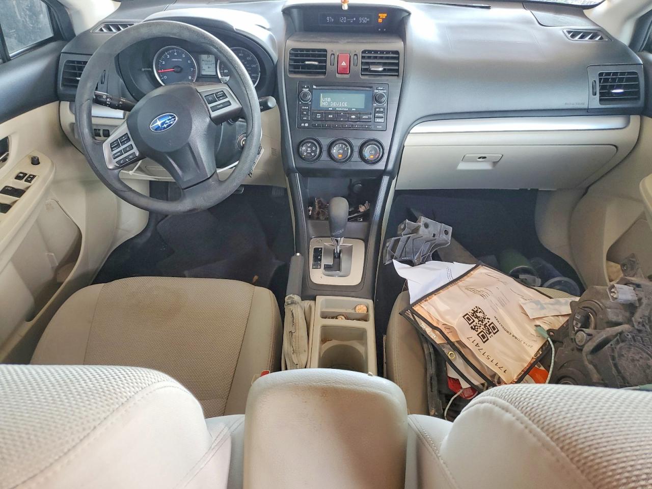 2014 Subaru Xv Crosstrek 2.0 Premium Black vin: JF2GPAVC0E8294450