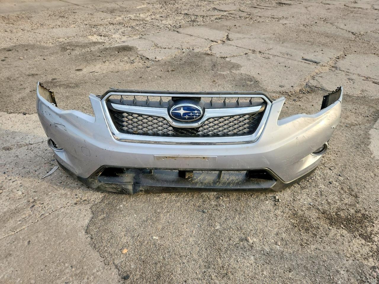 2014 Subaru Xv Crosstrek 2.0 Premium Silver vin: JF2GPAVC0E8317726