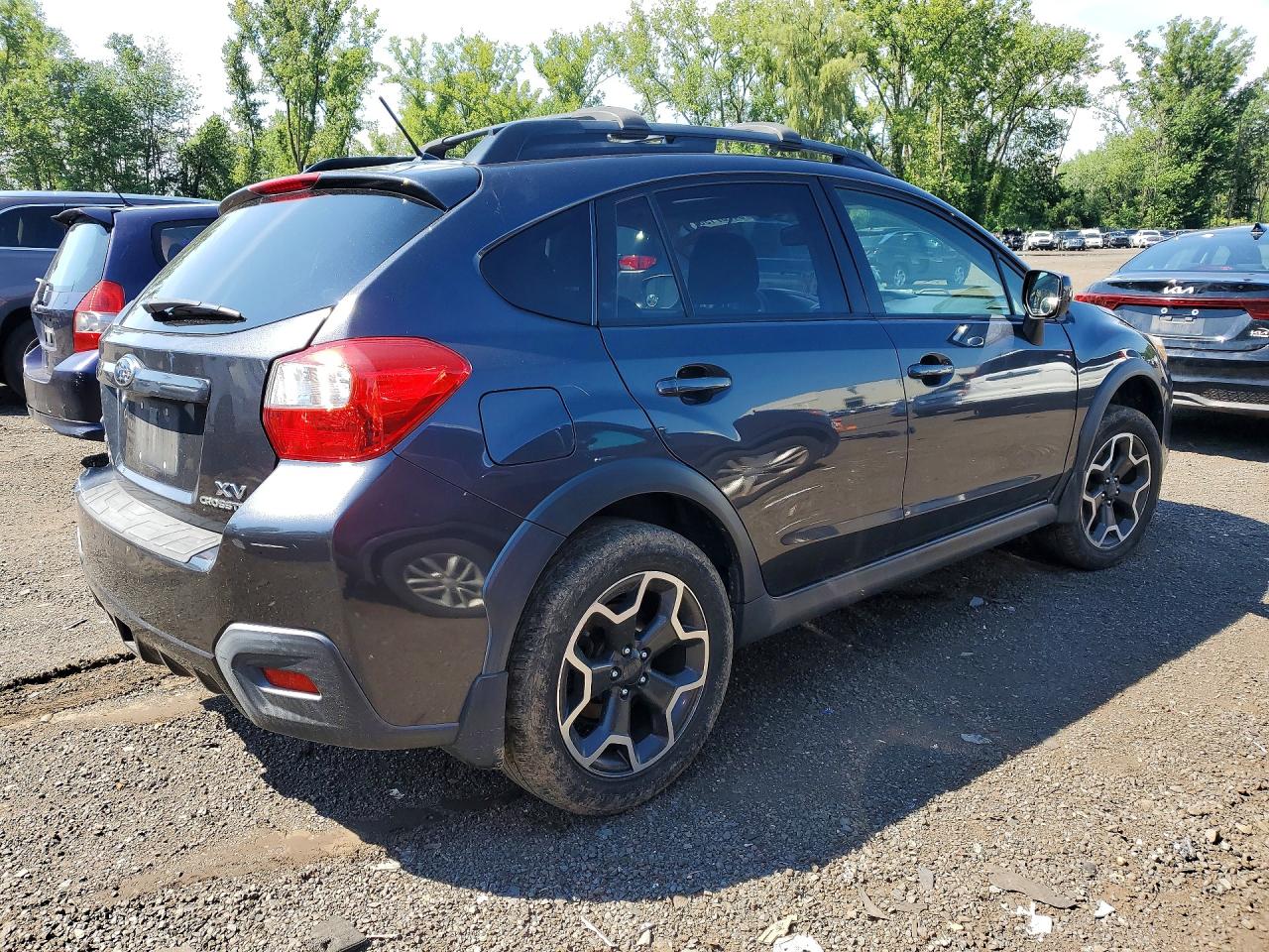 2014 Subaru Xv Crosstrek 2.0 Premium Gray vin: JF2GPAVC0E8322523