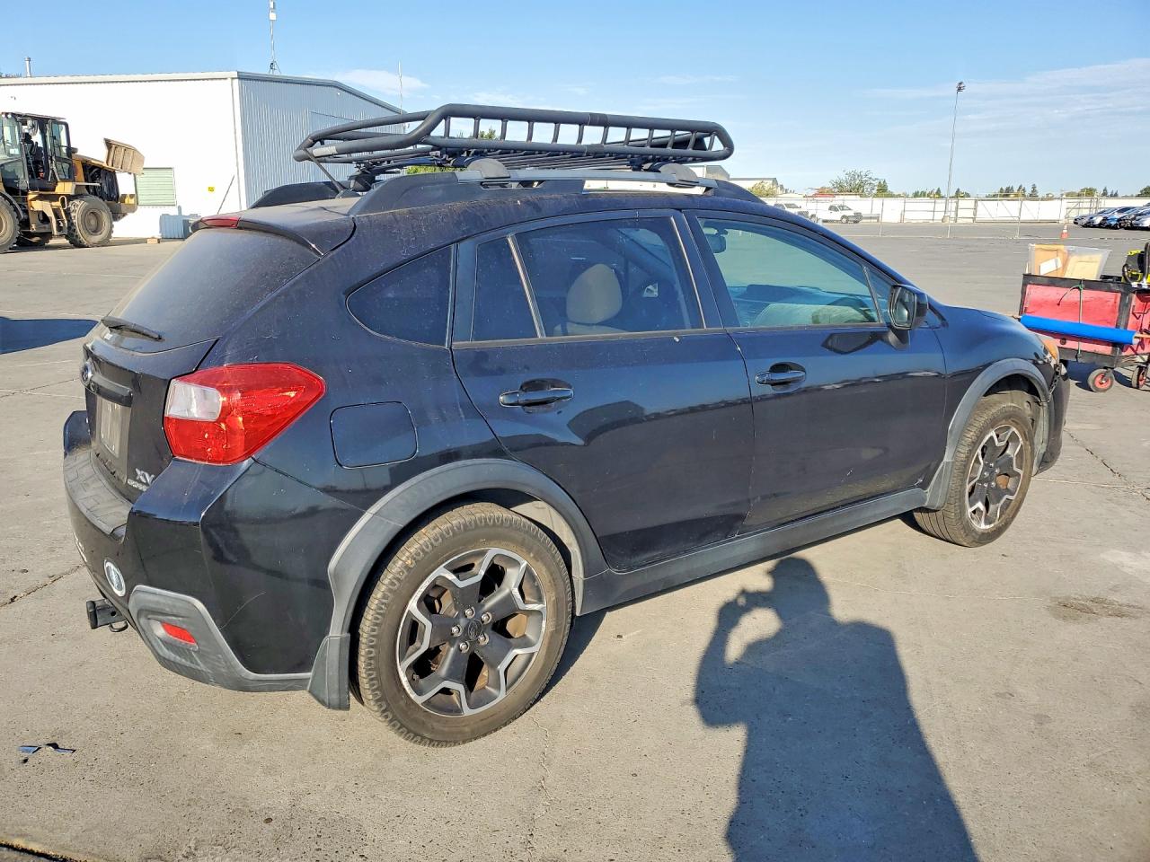2014 Subaru Xv Crosstrek 2.0 Premium Black vin: JF2GPAVC0E8324563
